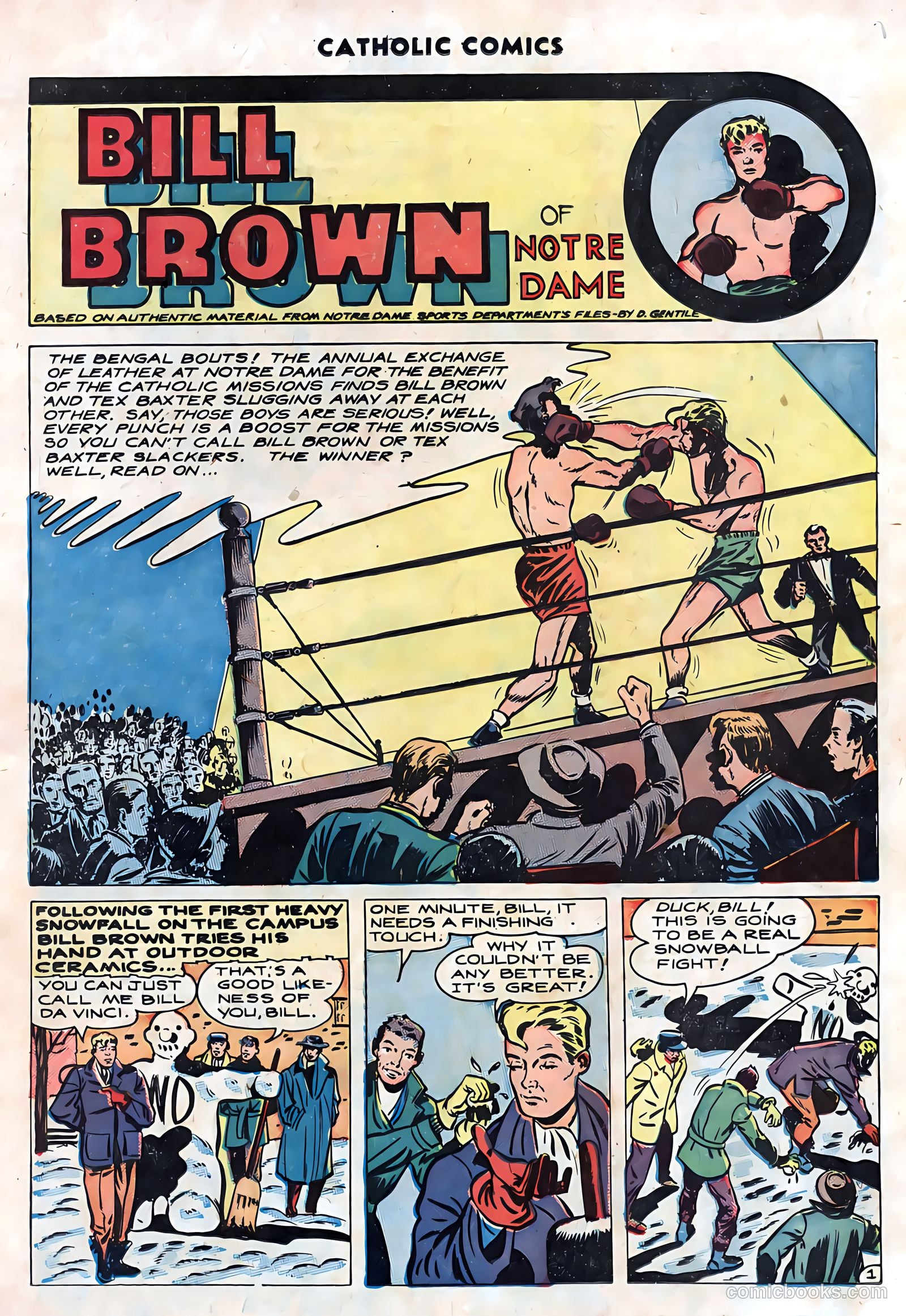 Catholic Comics #5 (1946) — page 3 of 35