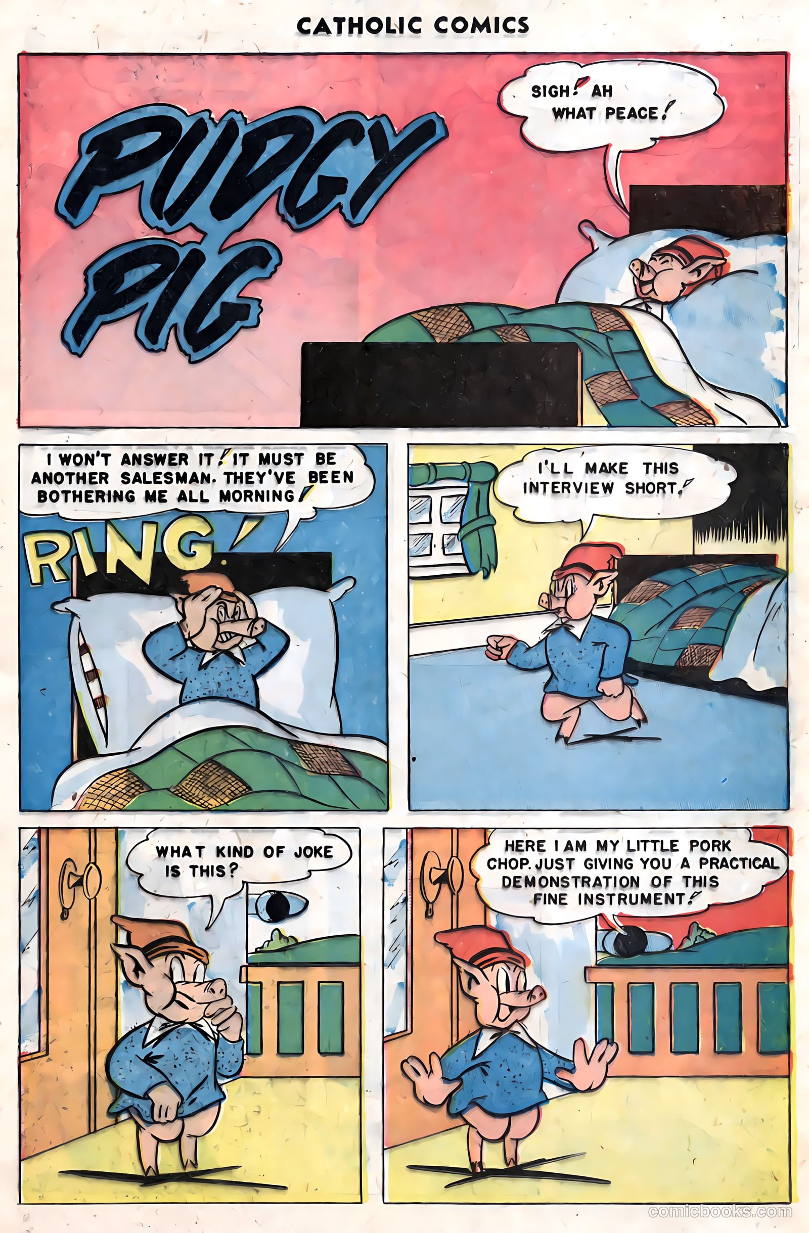 Catholic Comics #5 (1946) — page 9 of 35