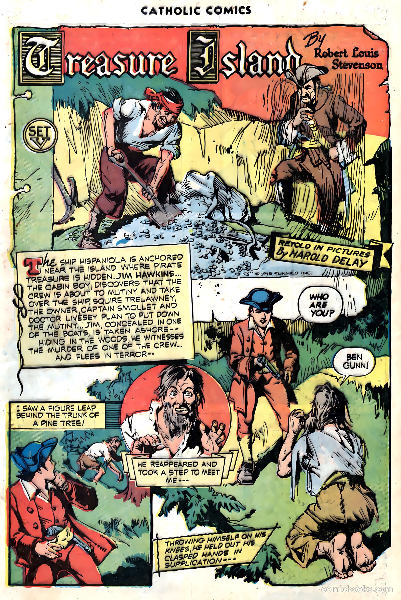 Catholic Comics #5 (1946) — page 12 of 35