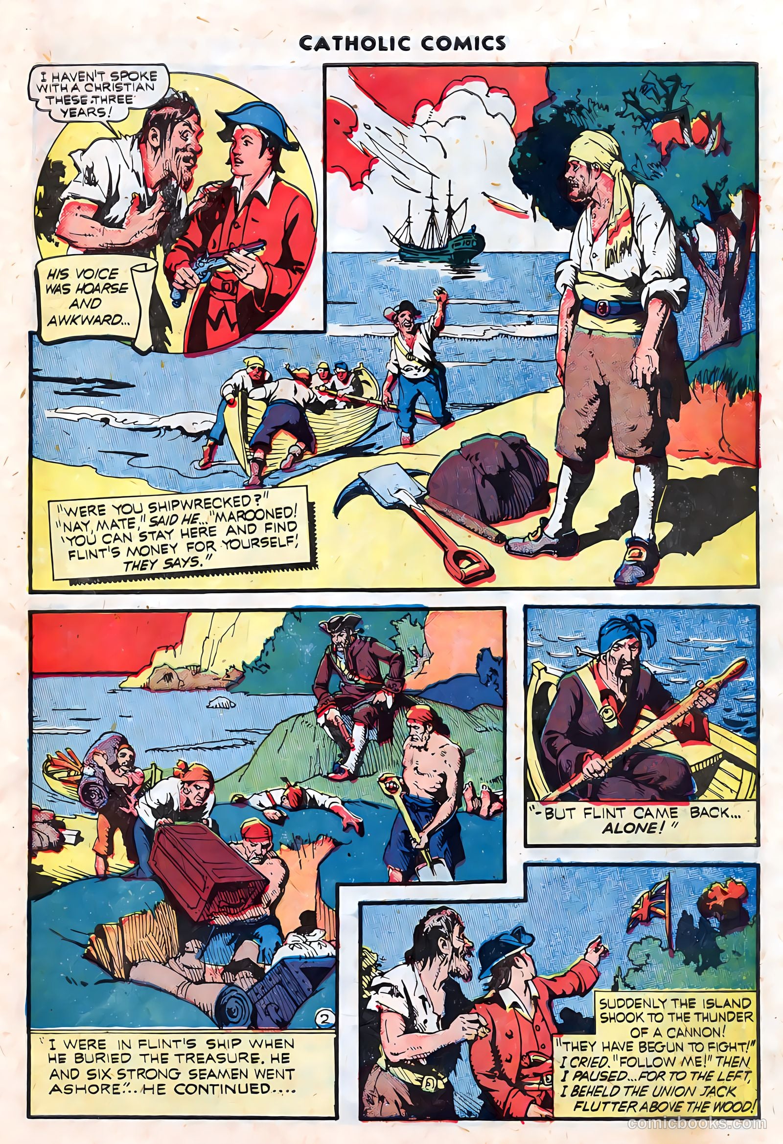 Catholic Comics #5 (1946) — page 13 of 35
