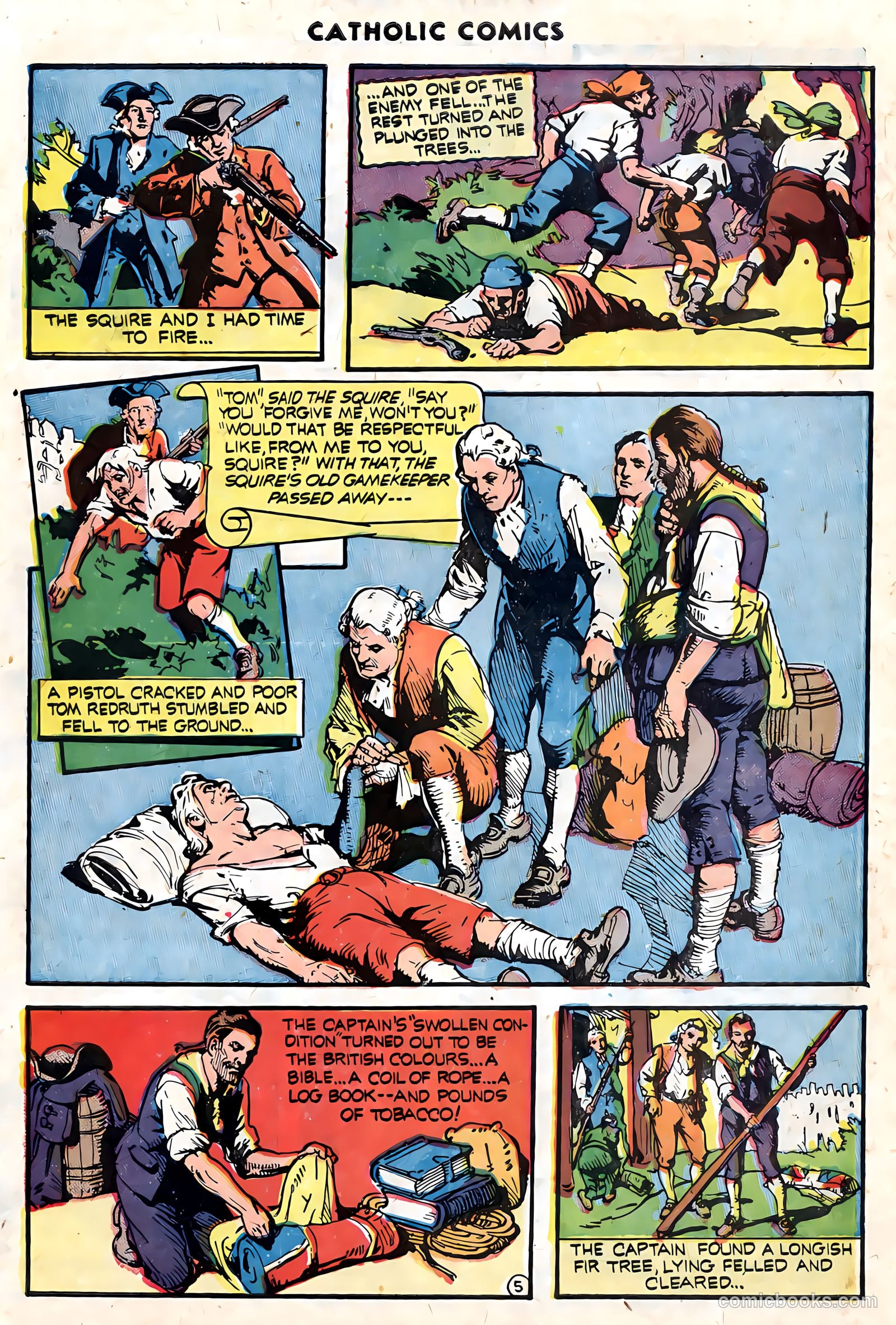 Catholic Comics #5 (1946) — page 16 of 35