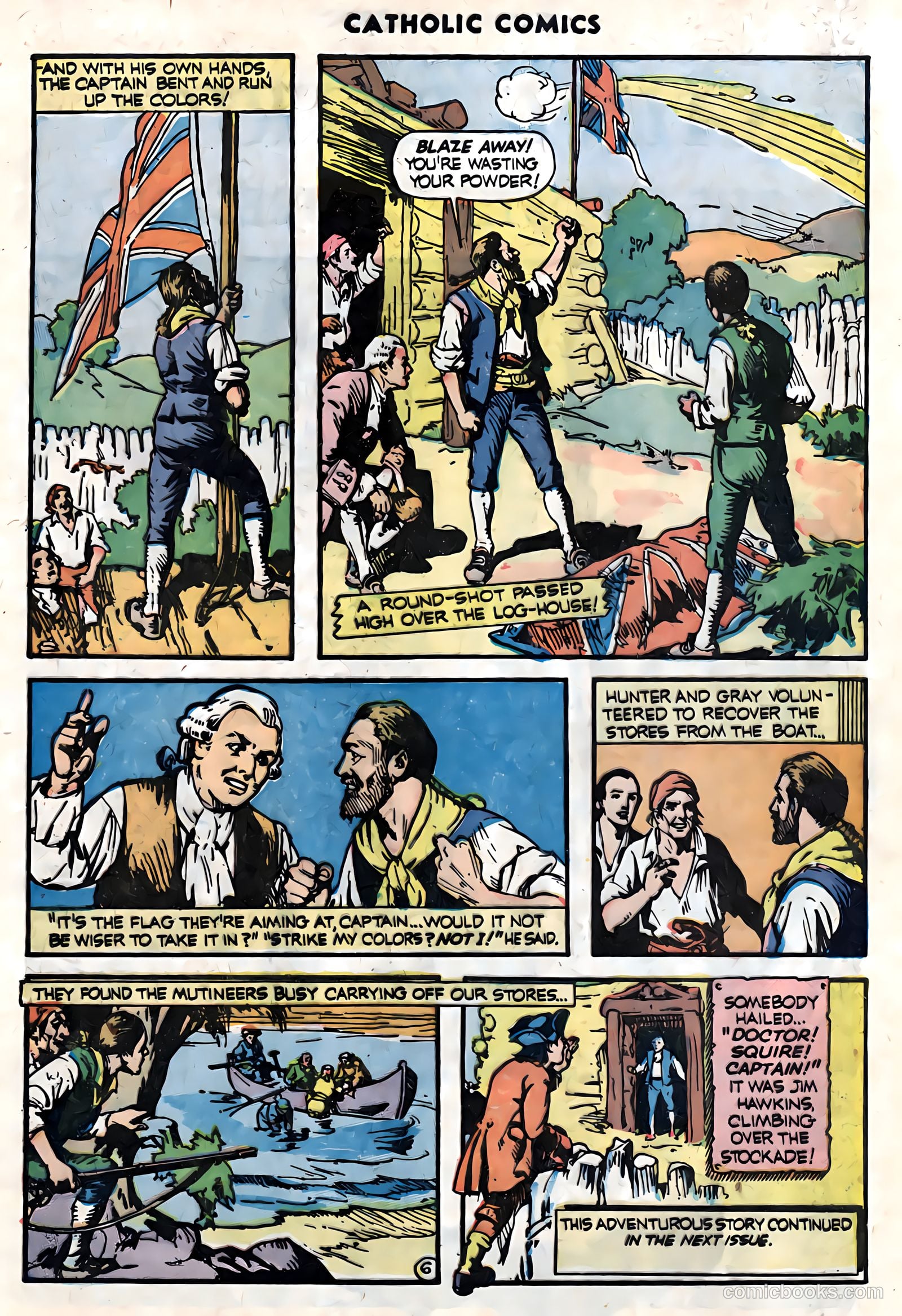 Catholic Comics #5 (1946) — page 17 of 35