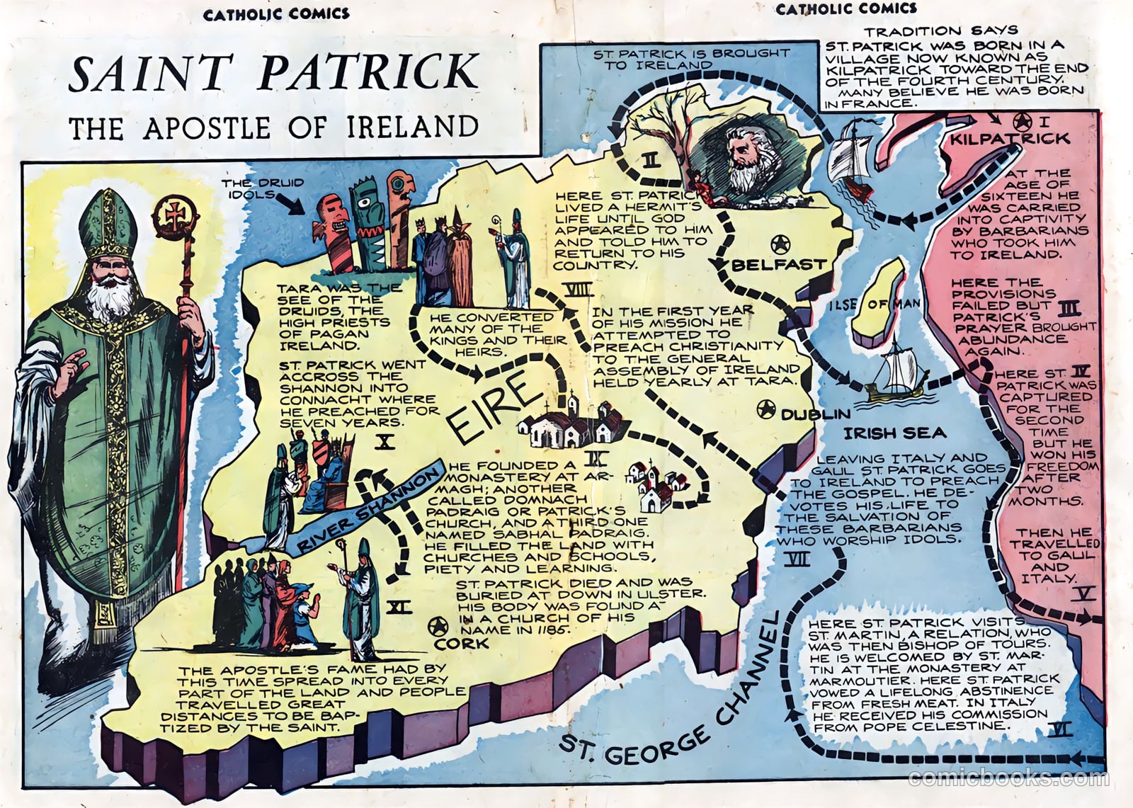 Catholic Comics #5 (1946) — page 18 of 35