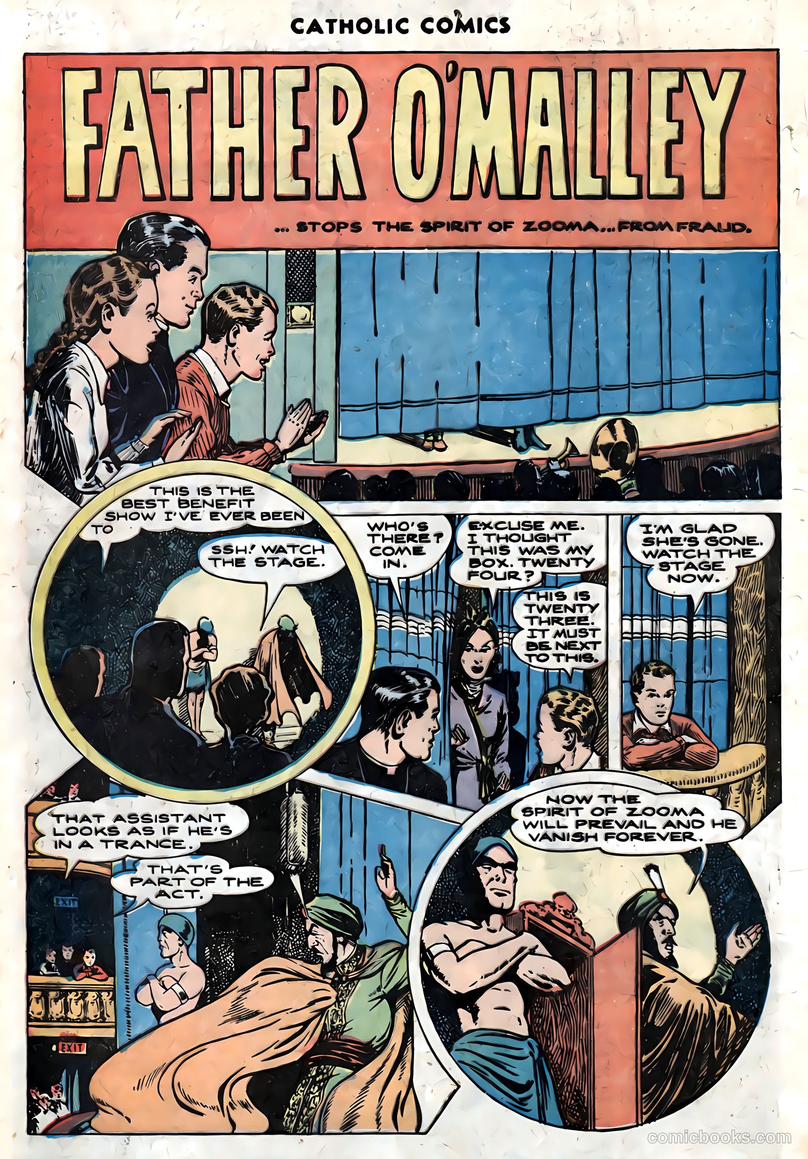 Catholic Comics #5 (1946) — page 19 of 35