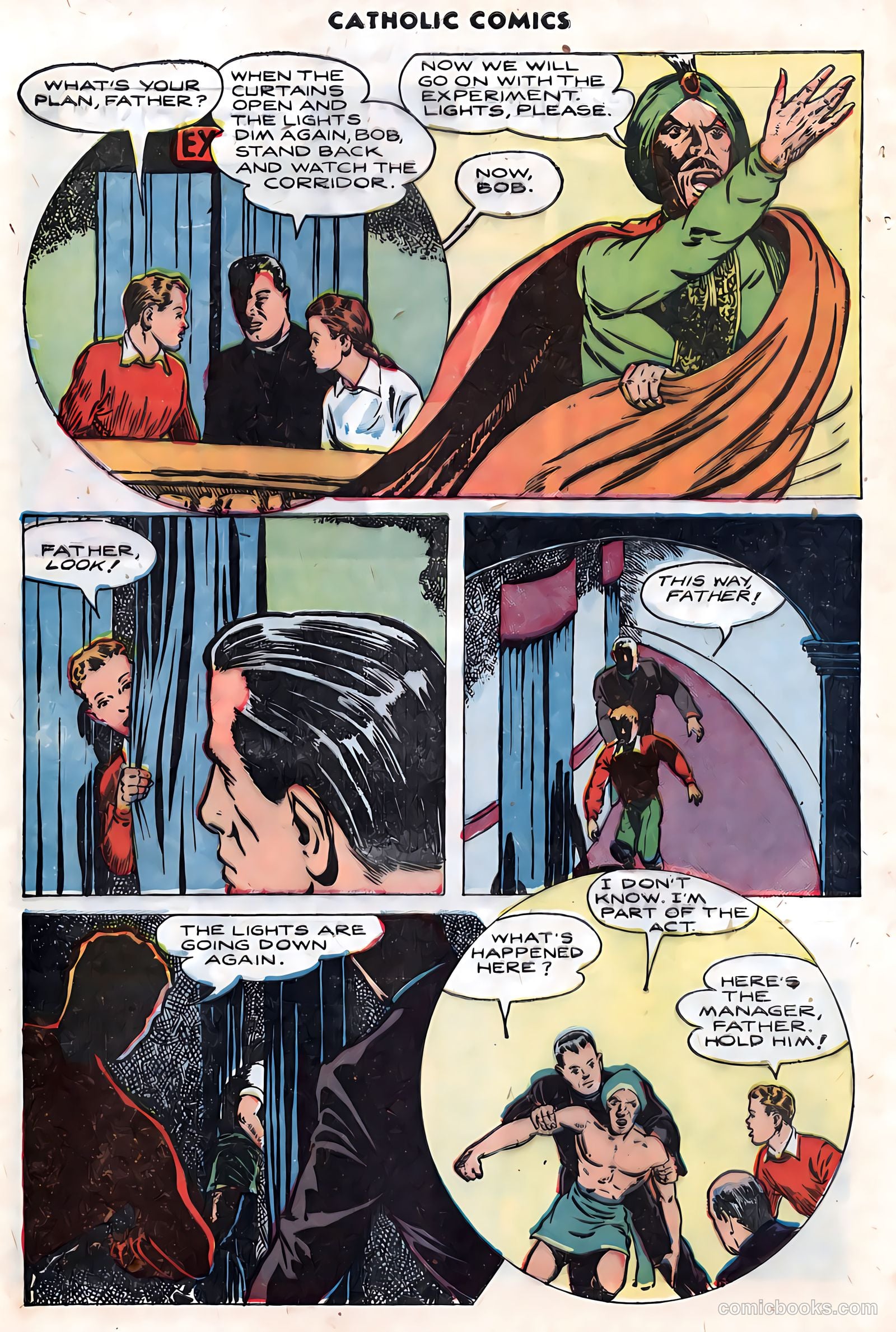 Catholic Comics #5 (1946) — page 21 of 35