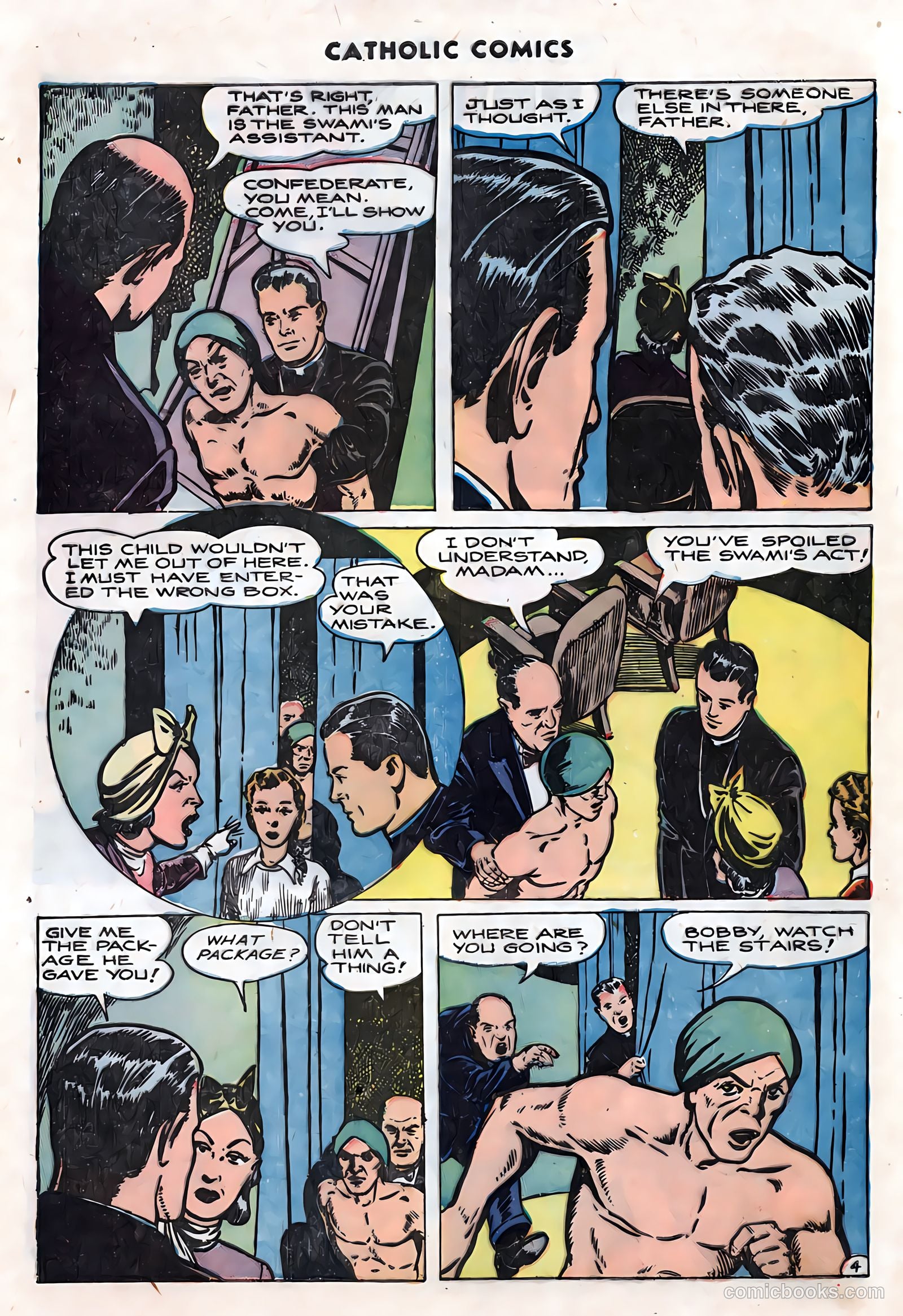 Catholic Comics #5 (1946) — page 22 of 35