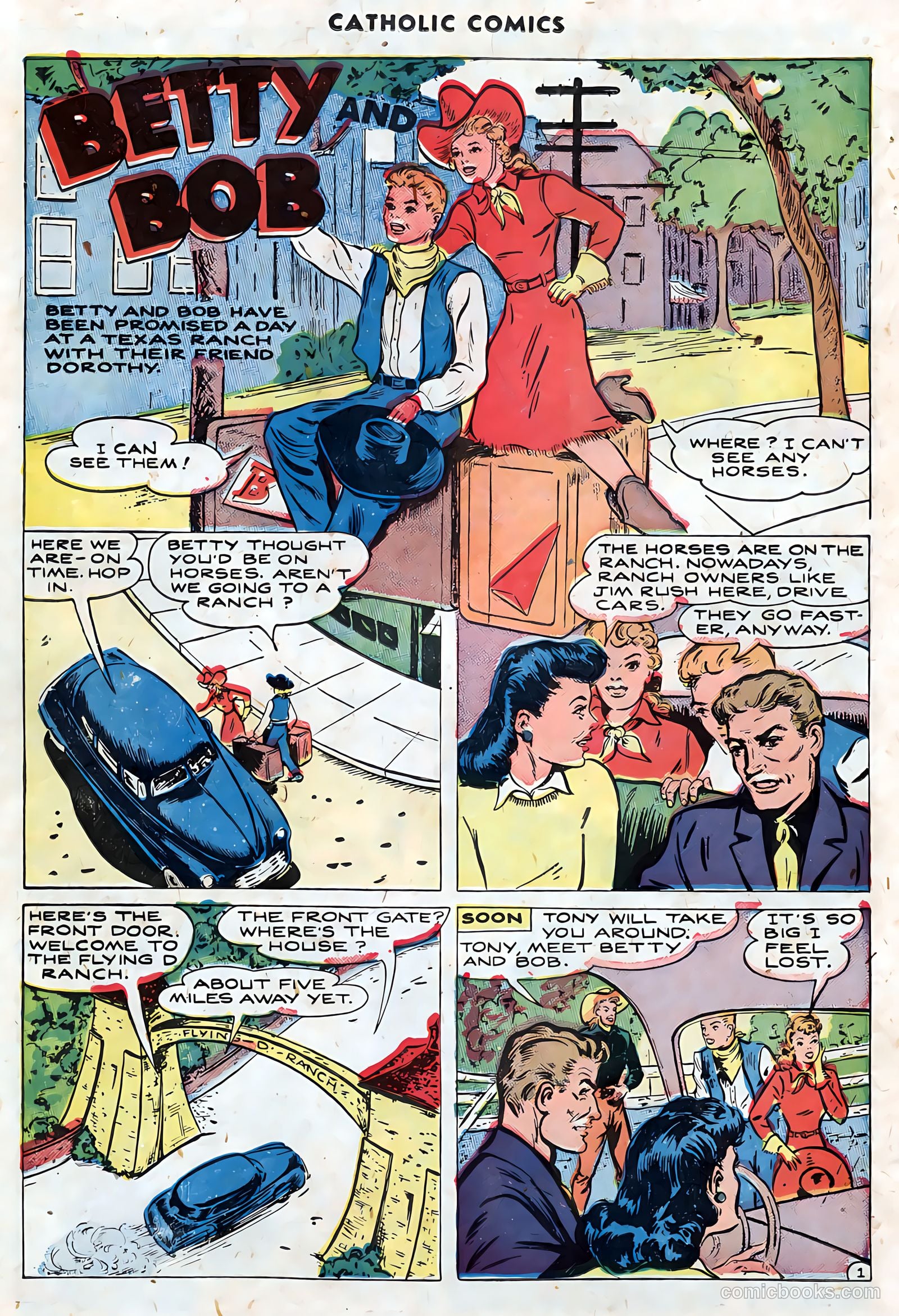 Catholic Comics #5 (1946) — page 31 of 35