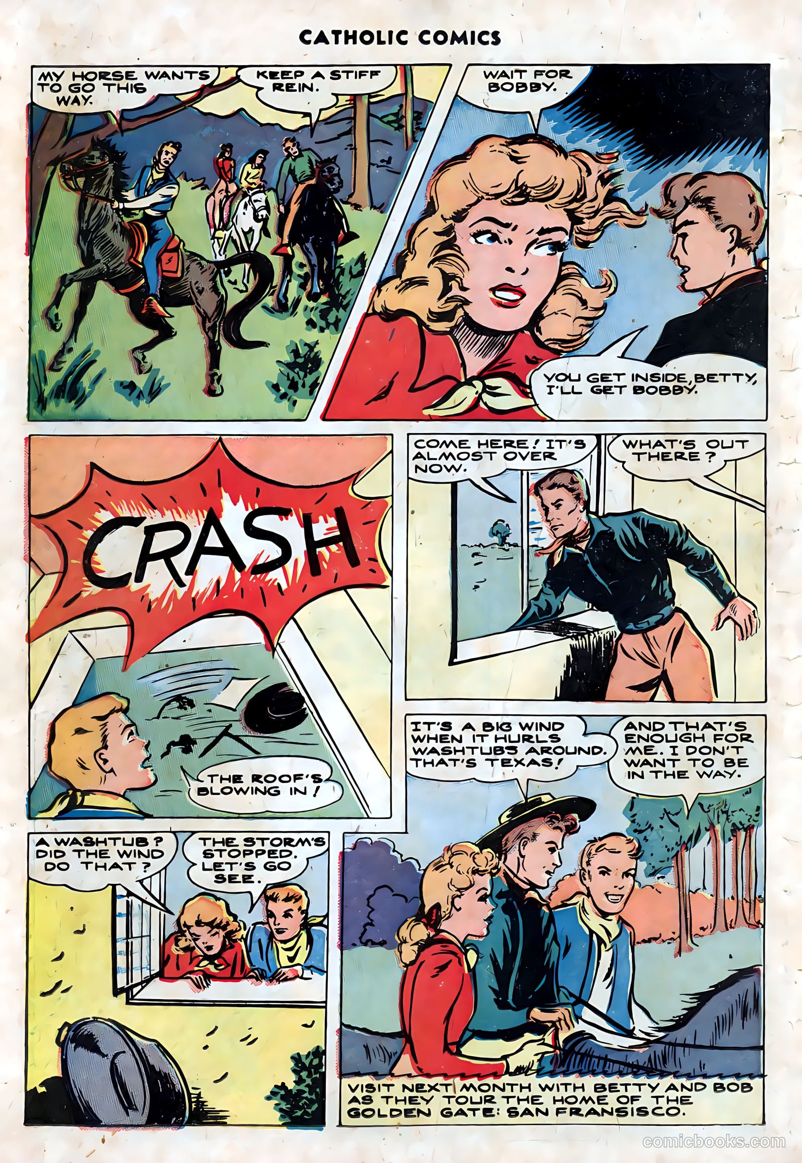 Catholic Comics #5 (1946) — page 33 of 35