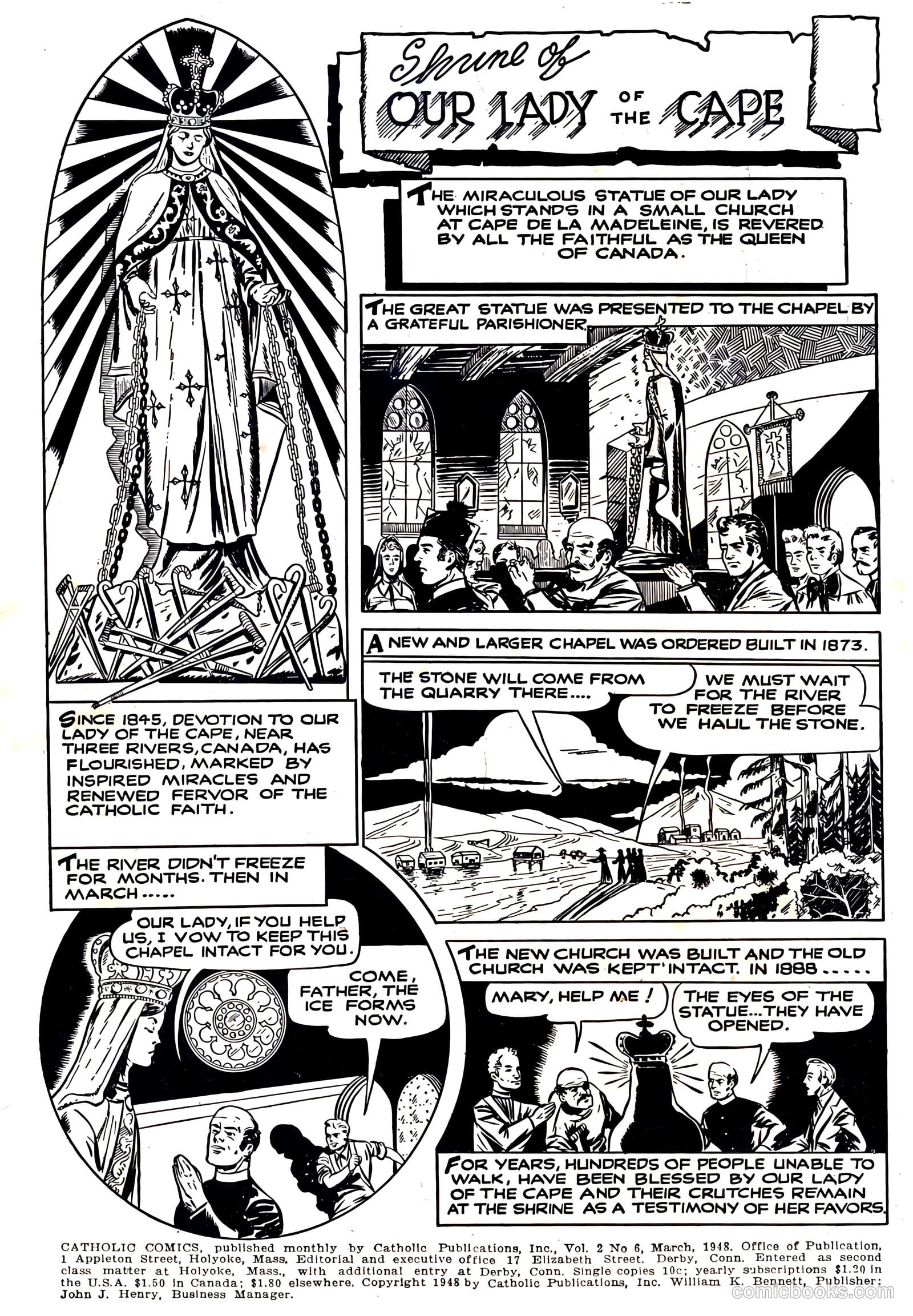 Catholic Comics #6 (1949) — page 2 of 36