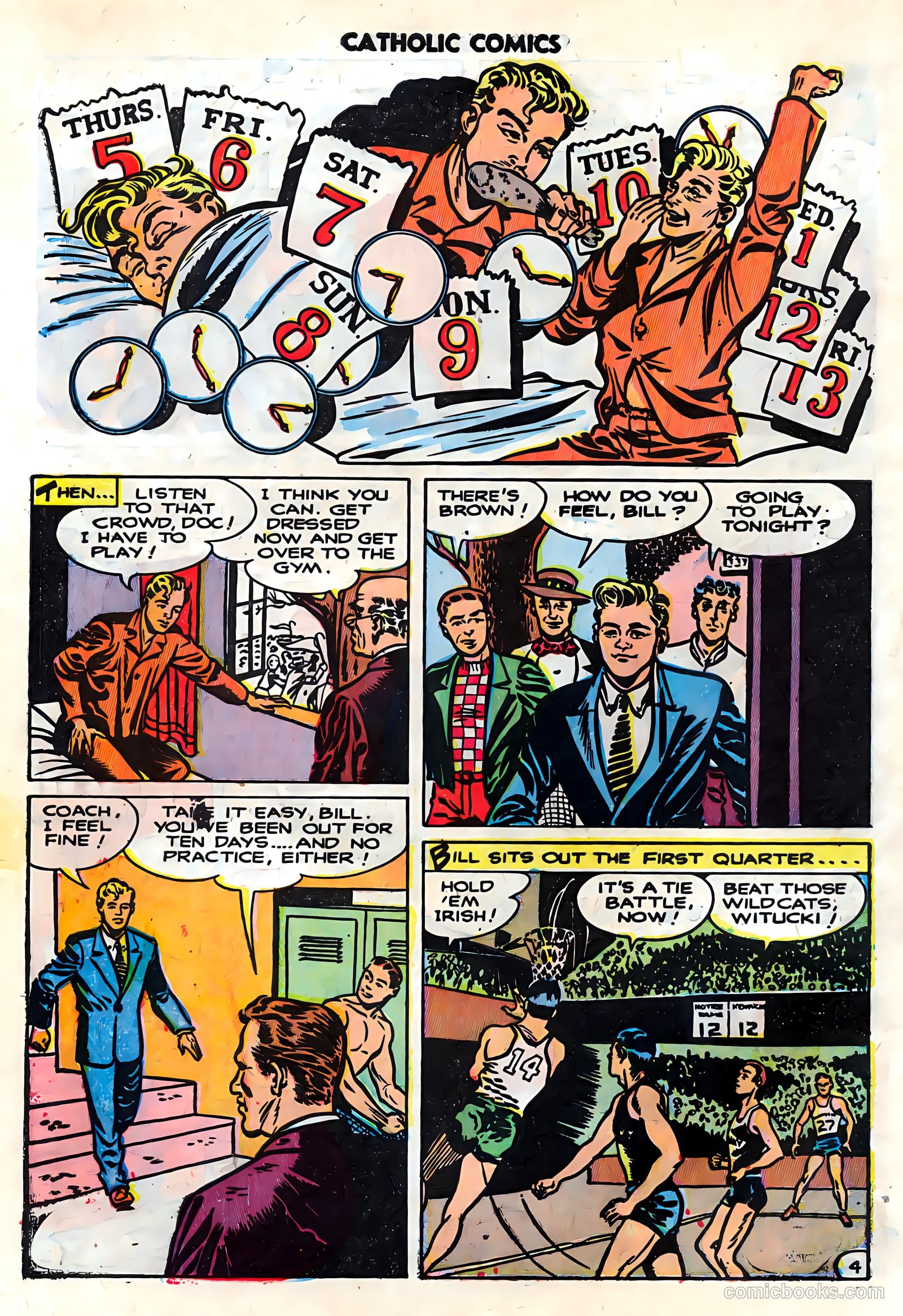 Catholic Comics #6 (1949) — page 6 of 36