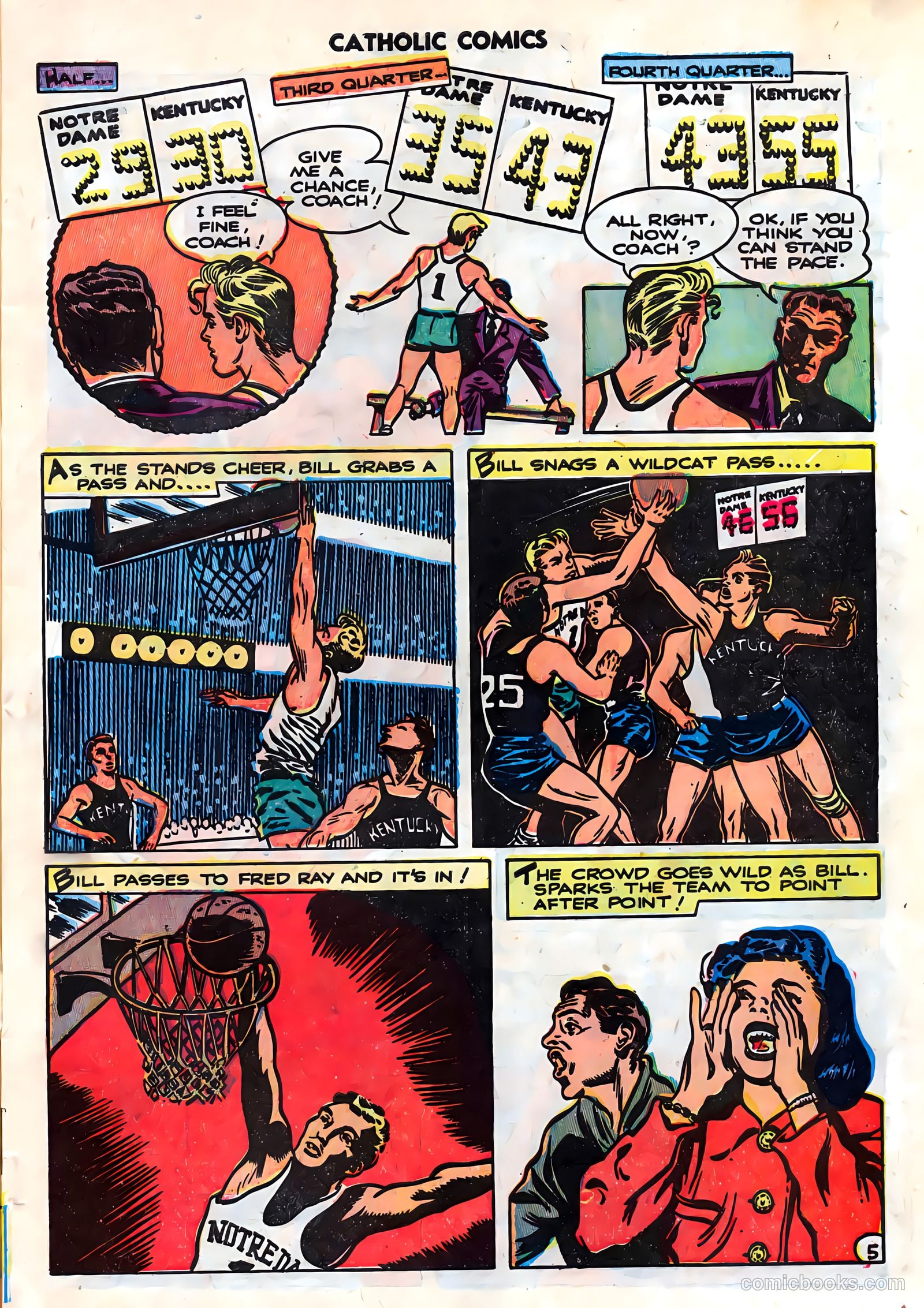 Catholic Comics #6 (1949) — page 7 of 36
