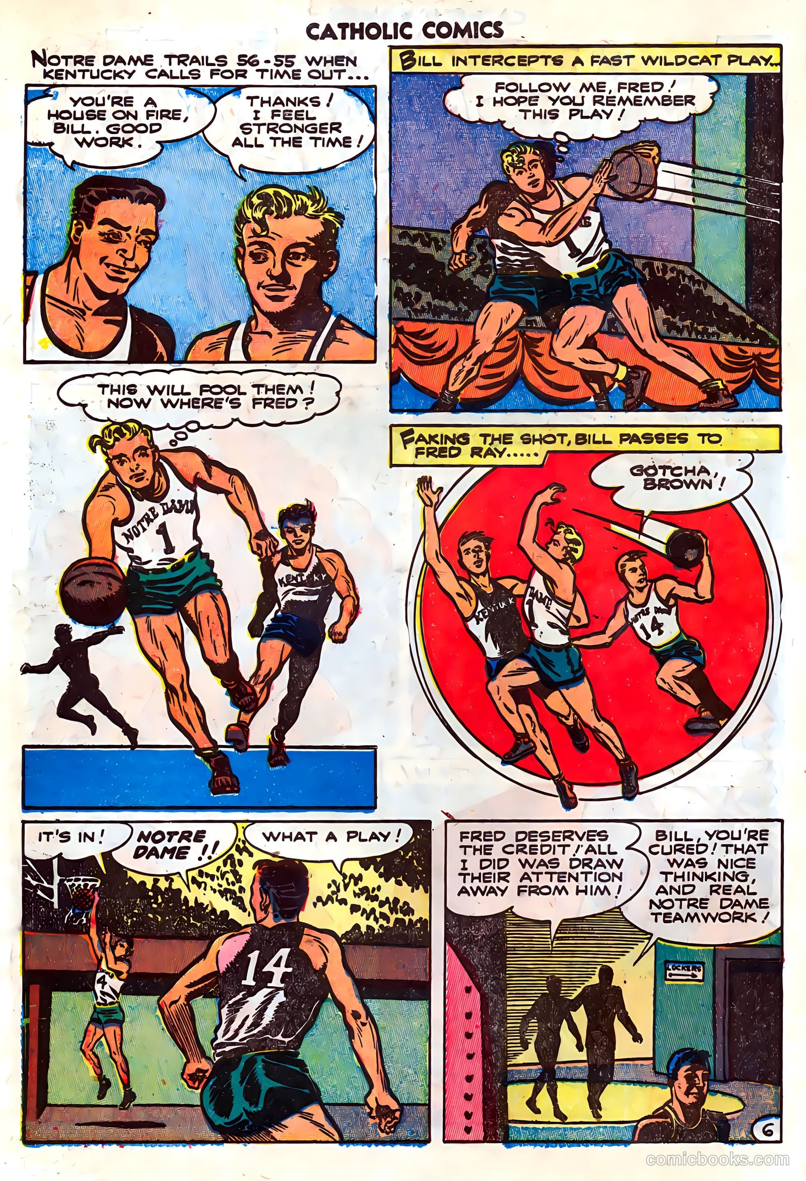 Catholic Comics #6 (1949) — page 8 of 36