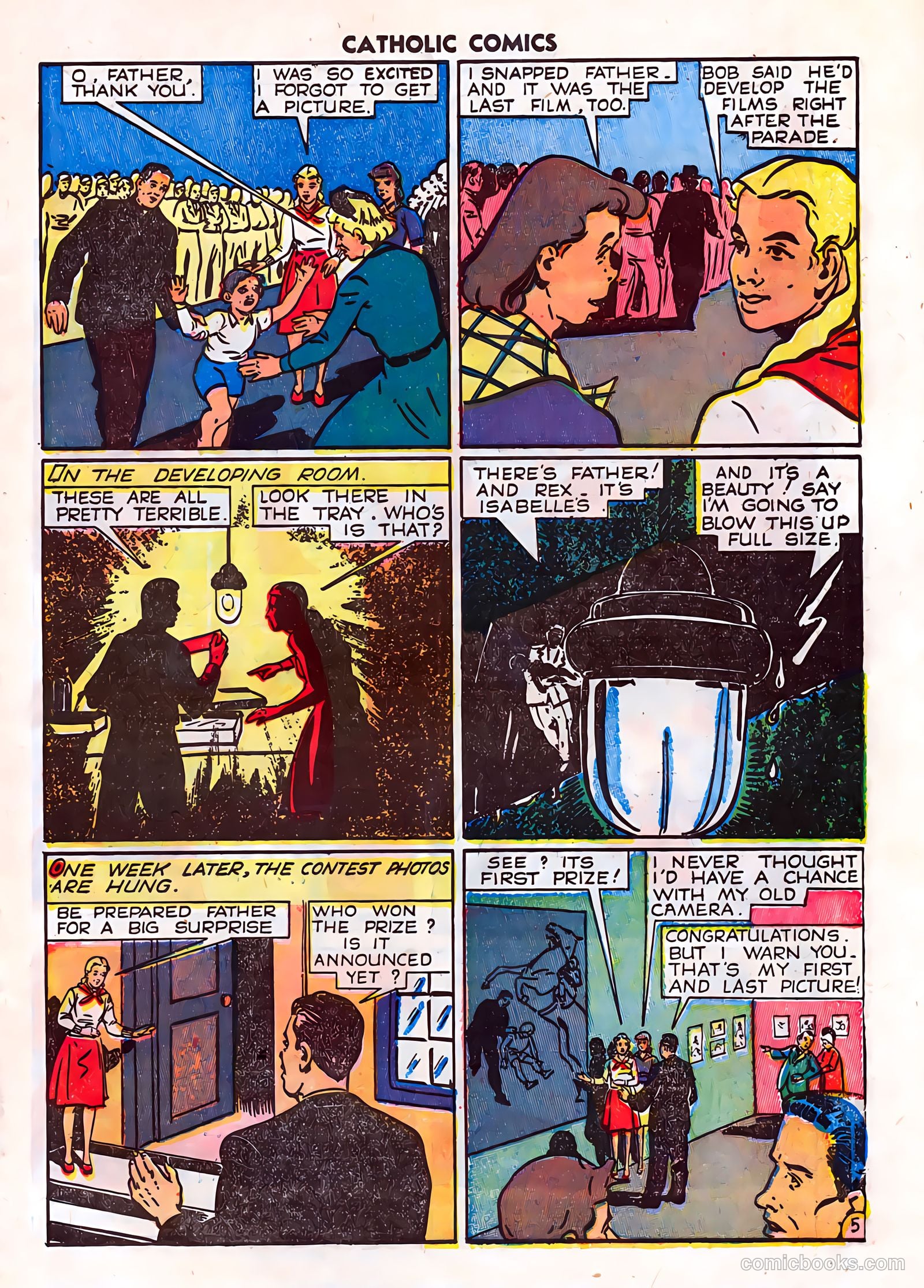 Catholic Comics #6 (1949) — page 13 of 36