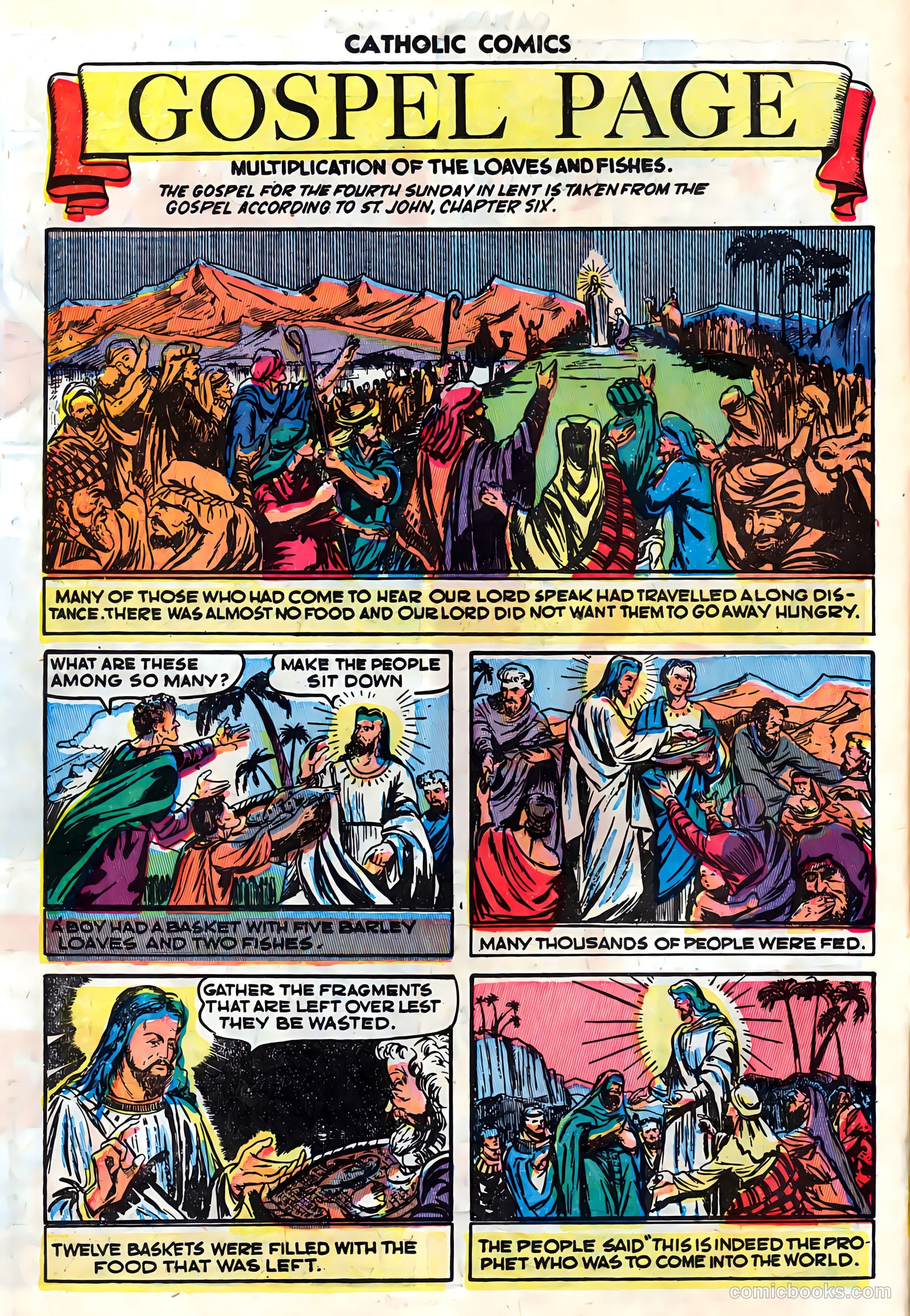 Catholic Comics #6 (1949) — page 14 of 36