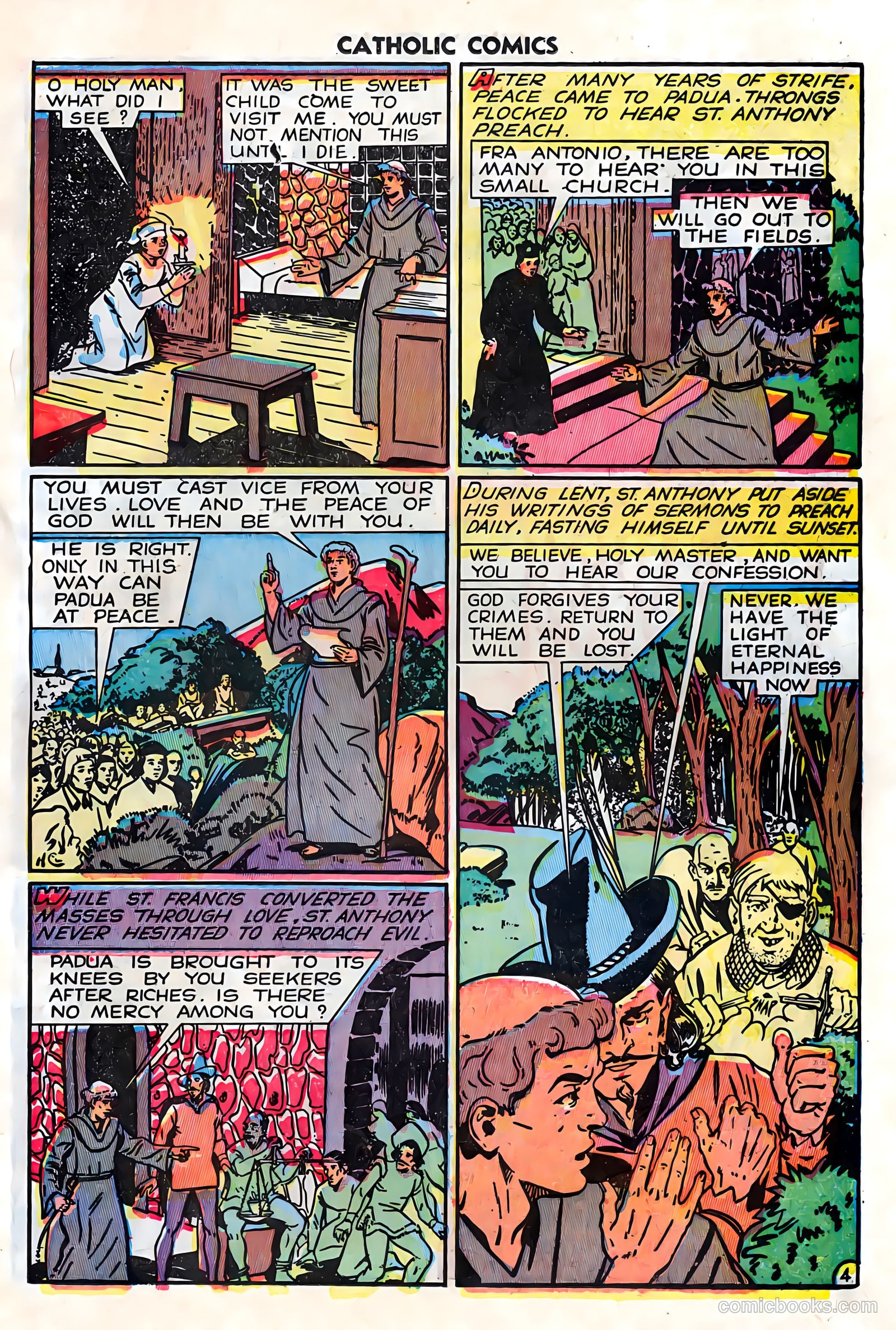 Catholic Comics #6 (1949) — page 23 of 36