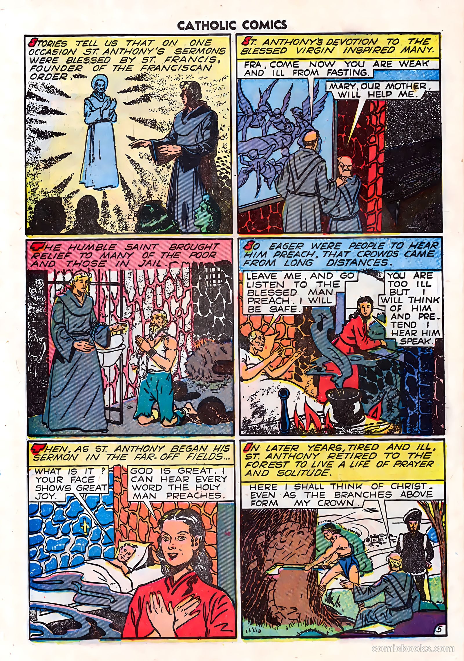 Catholic Comics #6 (1949) — page 24 of 36