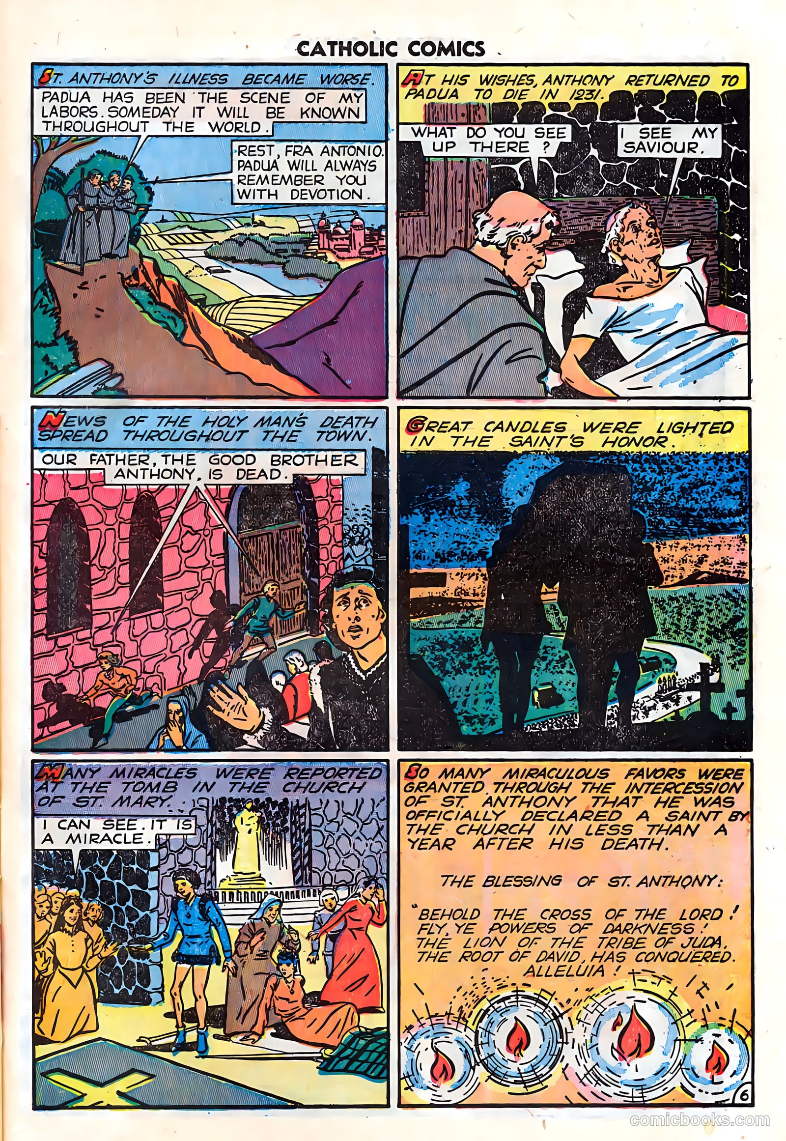 Catholic Comics #6 (1949) — page 25 of 36