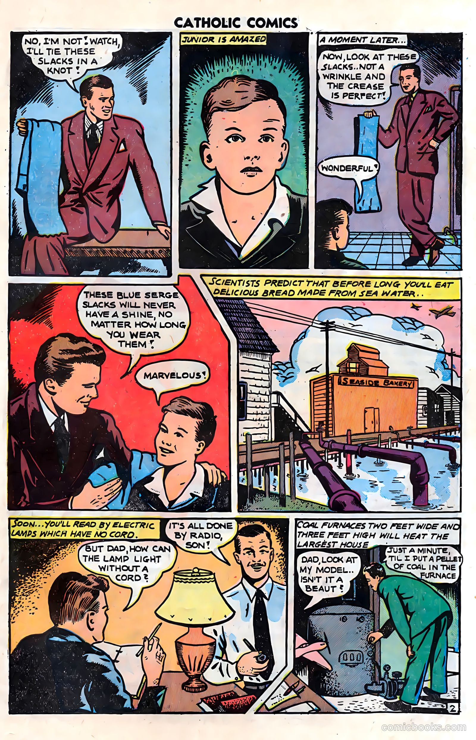 Catholic Comics #6 (1949) — page 27 of 36