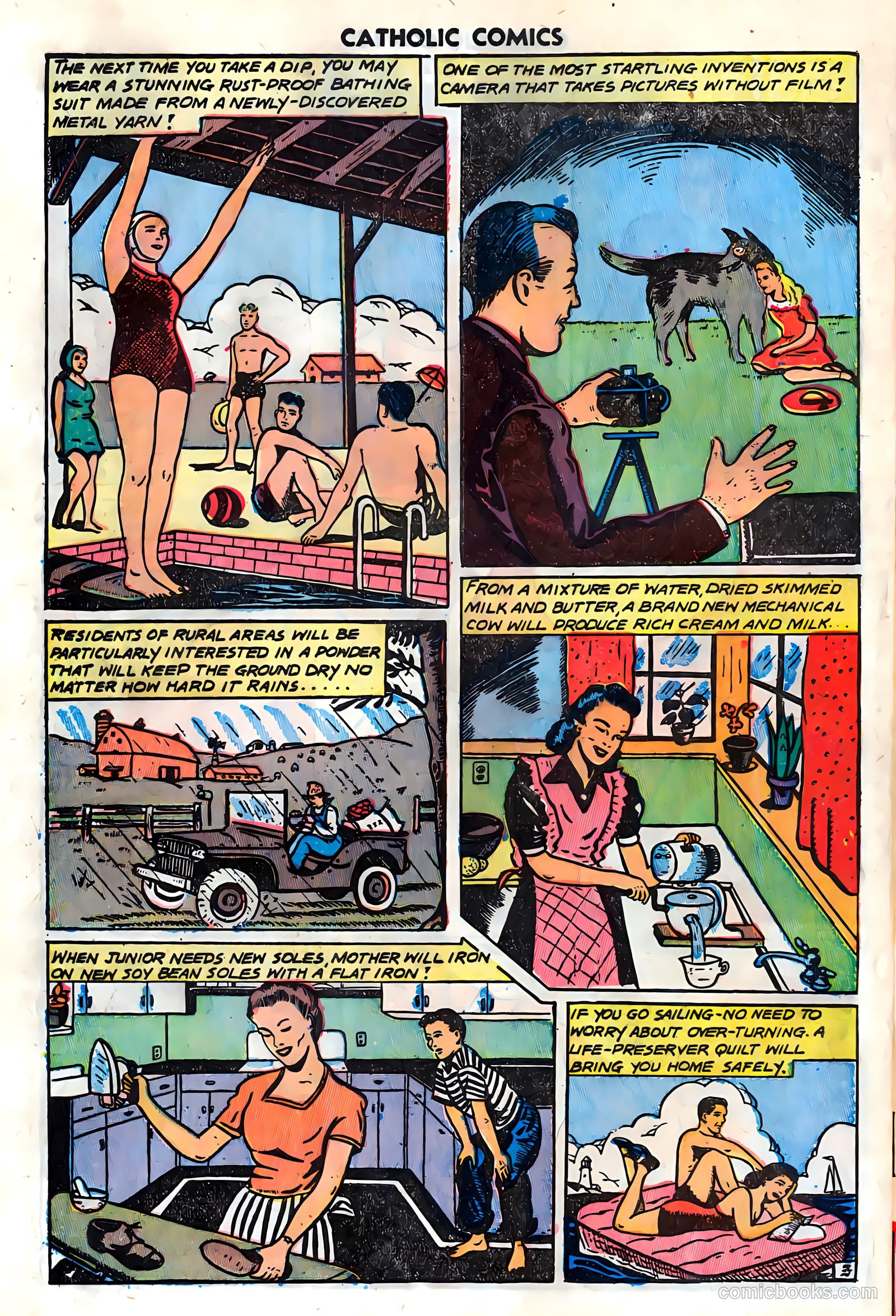 Catholic Comics #6 (1949) — page 28 of 36