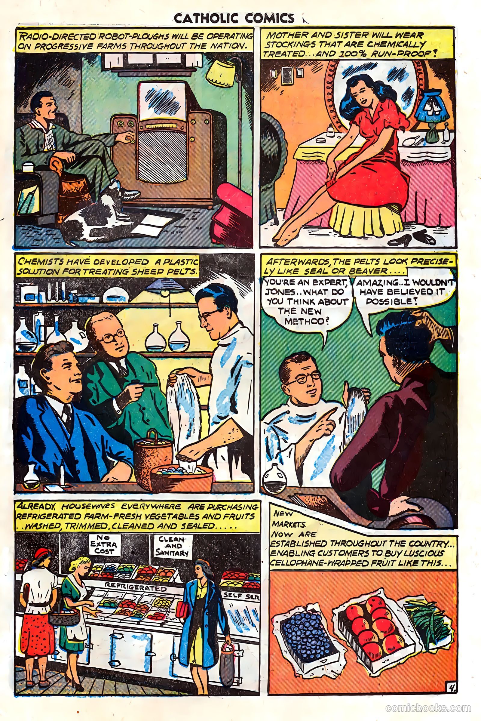 Catholic Comics #6 (1949) — page 29 of 36