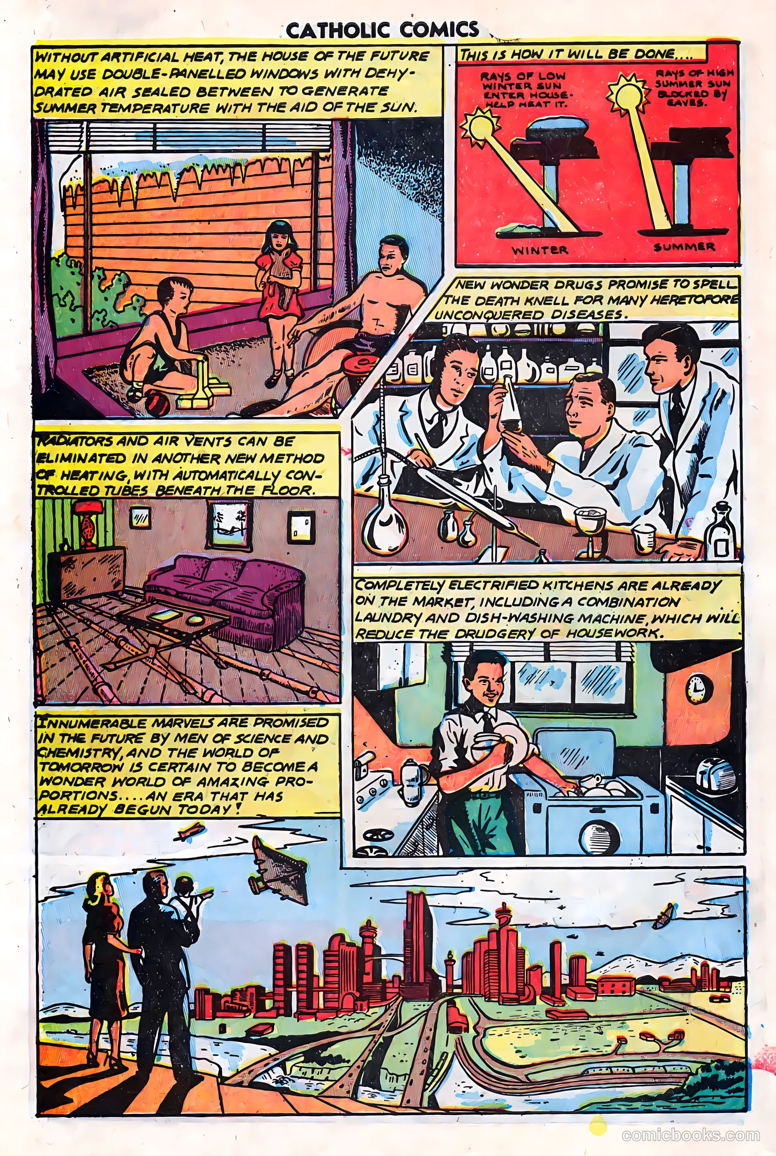 Catholic Comics #6 (1949) — page 30 of 36
