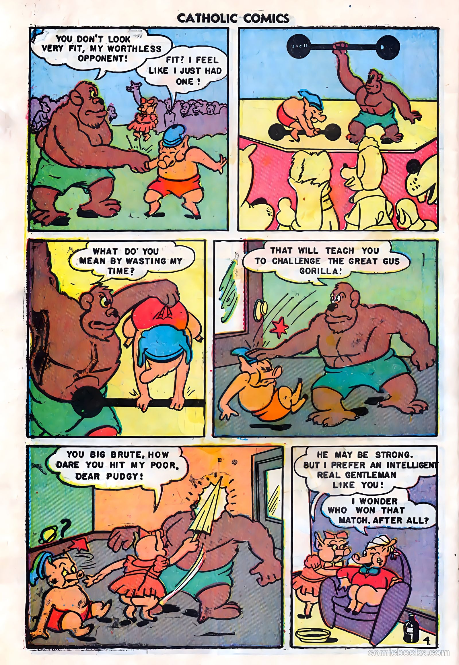 Catholic Comics #6 (1949) — page 34 of 36