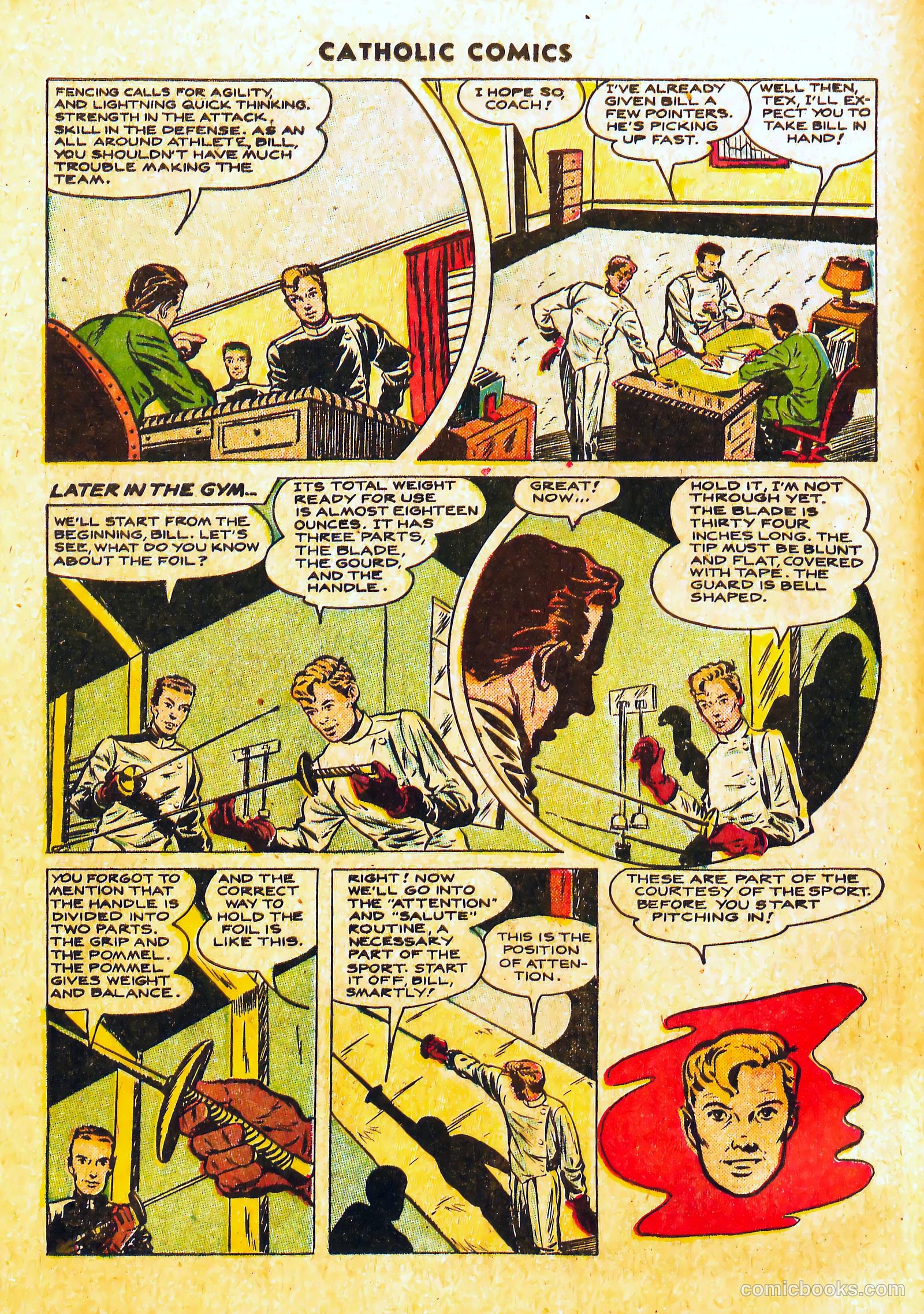 Catholic Comics #7 (1946) — page 4 of 35