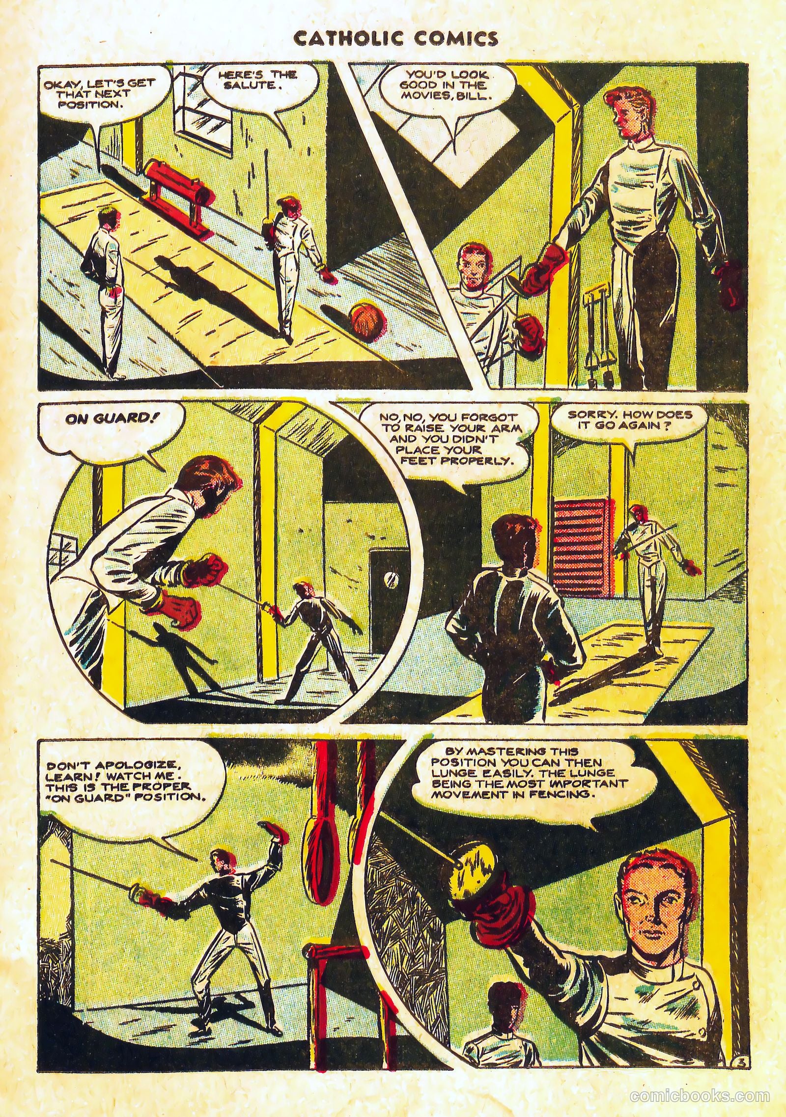 Catholic Comics #7 (1946) — page 5 of 35
