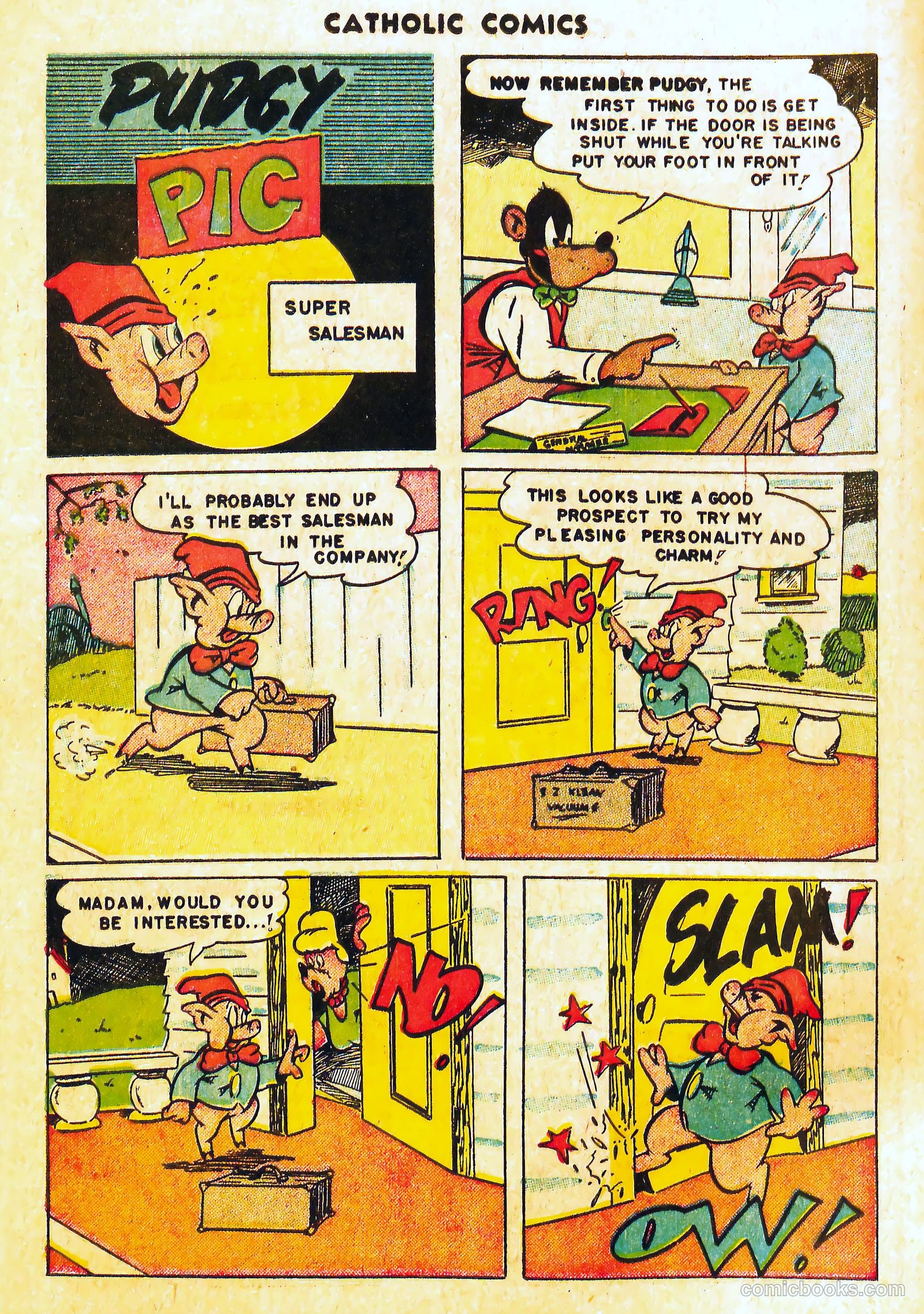 Catholic Comics #7 (1946) — page 8 of 35