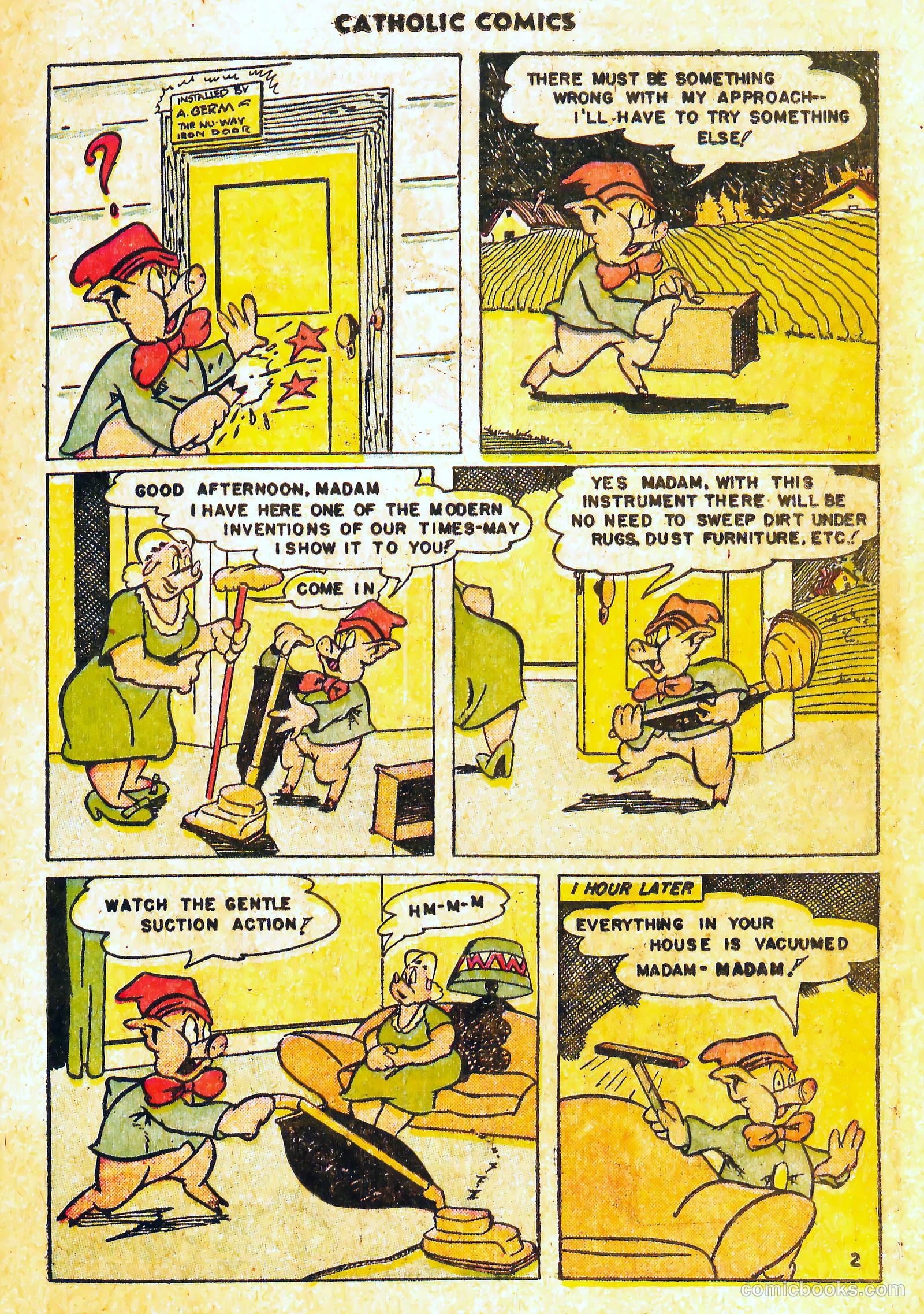 Catholic Comics #7 (1946) — page 9 of 35