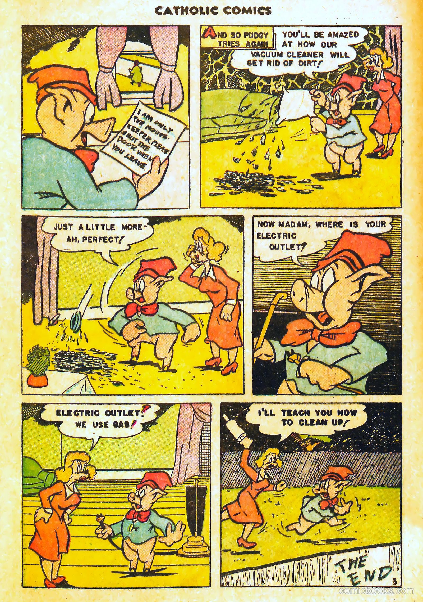 Catholic Comics #7 (1946) — page 10 of 35