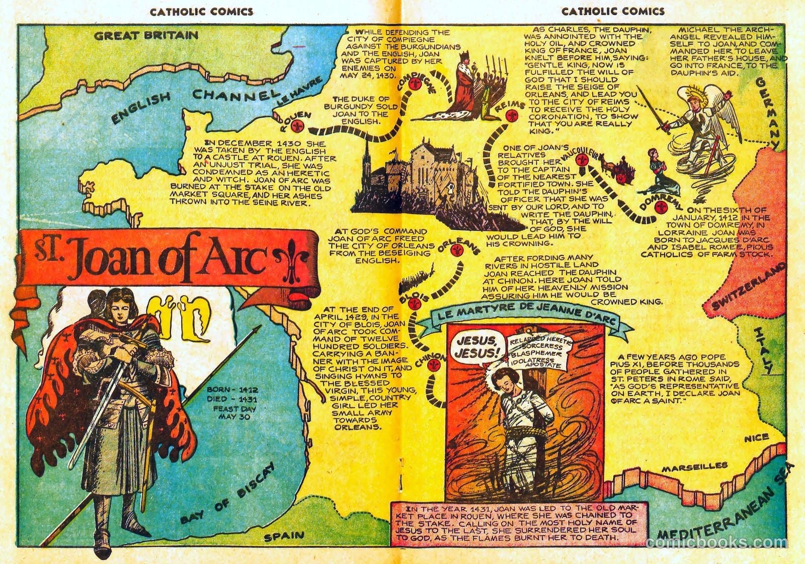 Catholic Comics #7 (1946) — page 18 of 35