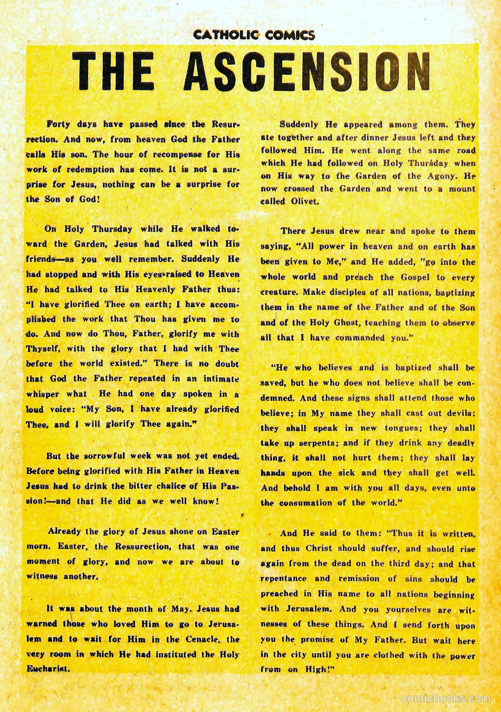 Catholic Comics #7 (1946) — page 19 of 35