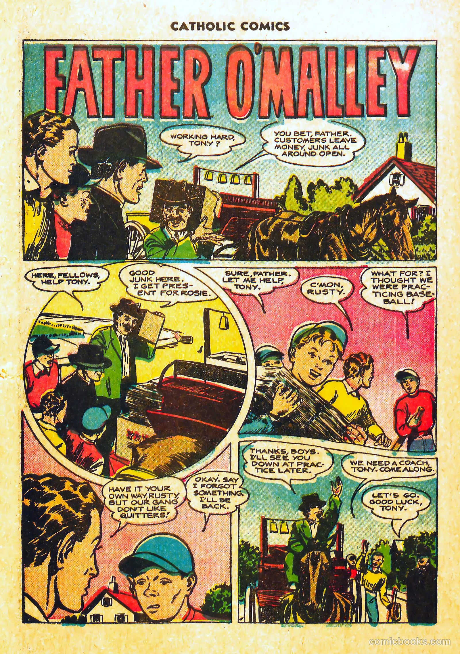Catholic Comics #7 (1946) — page 21 of 35