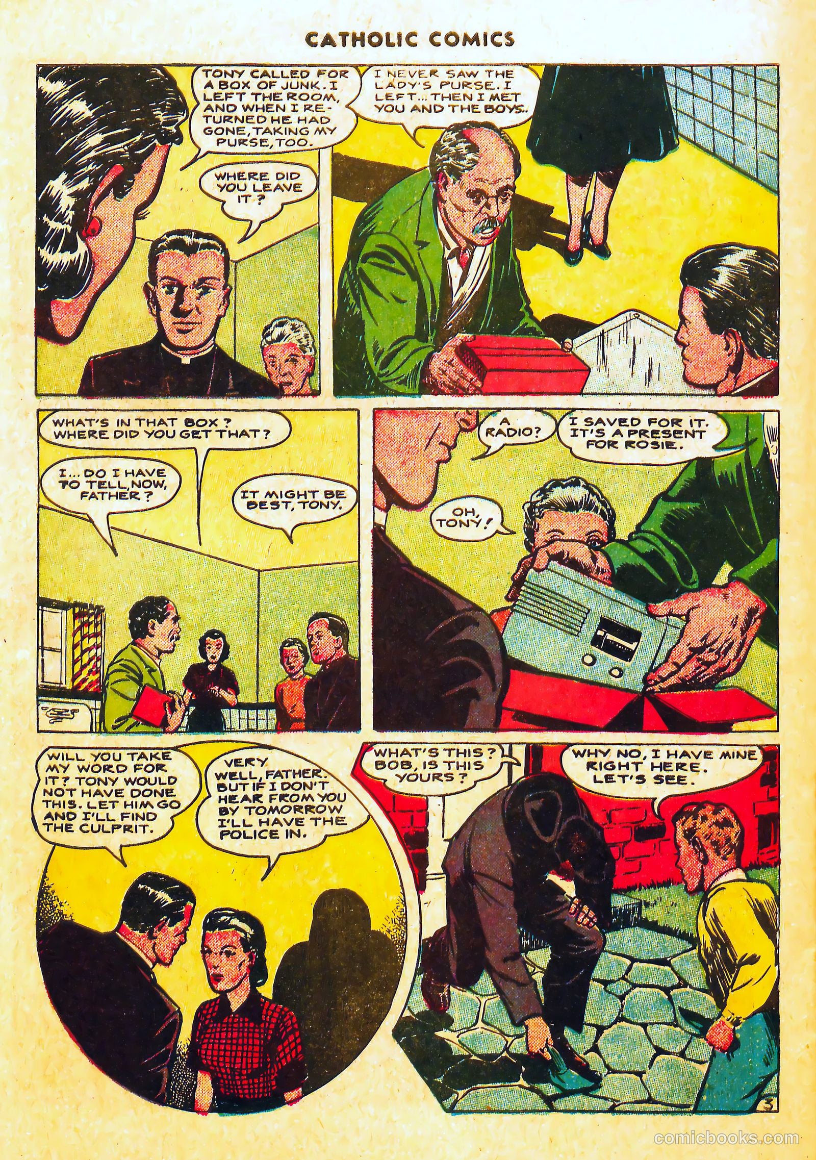 Catholic Comics #7 (1946) — page 23 of 35