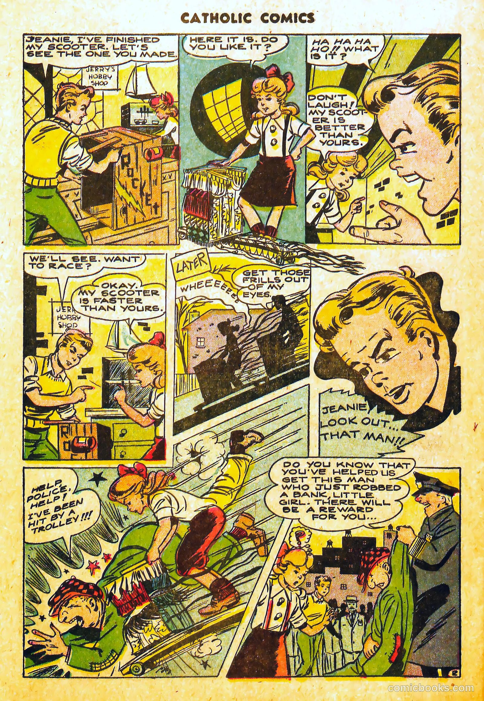 Catholic Comics #7 (1946) — page 27 of 35