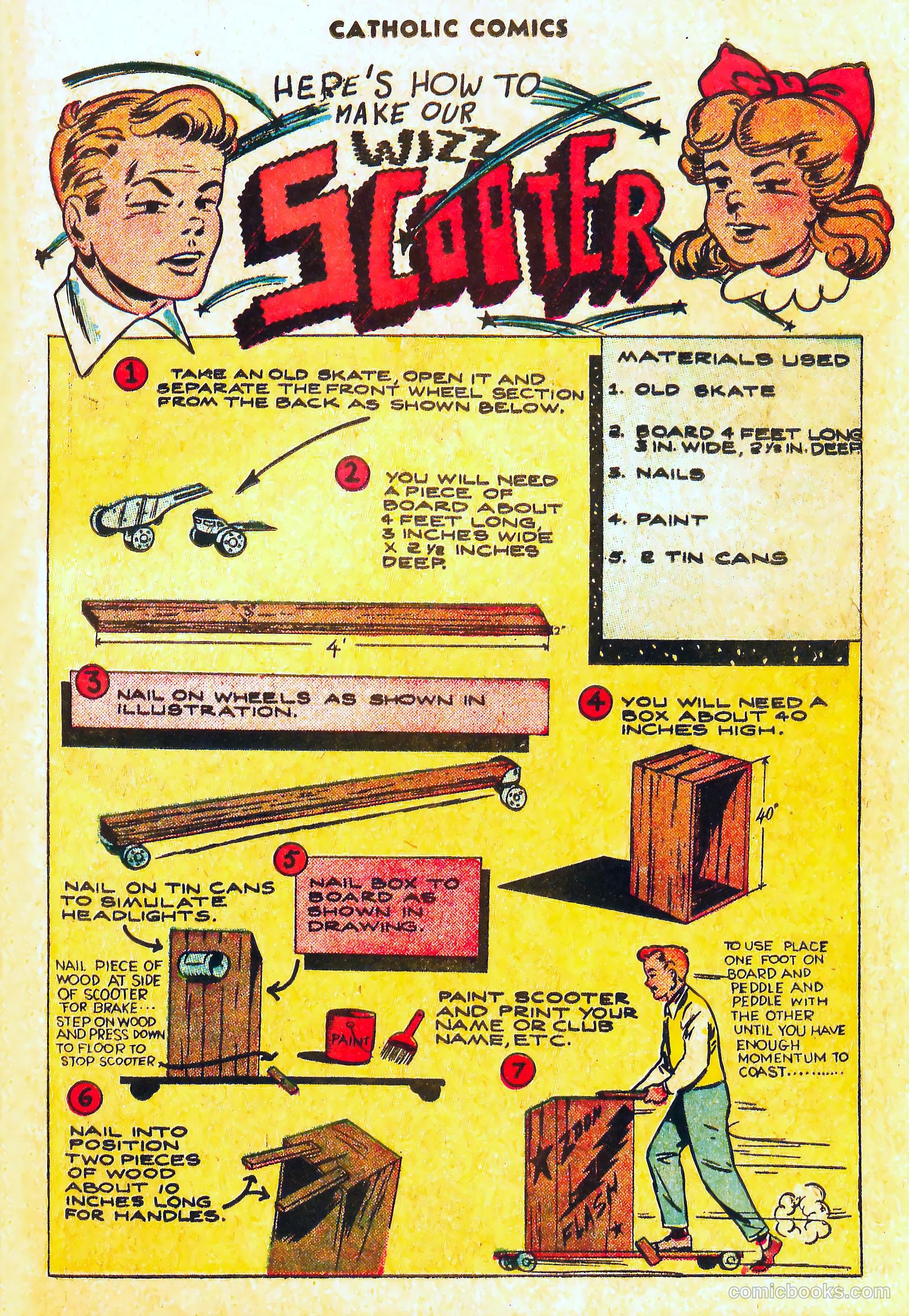 Catholic Comics #7 (1946) — page 28 of 35
