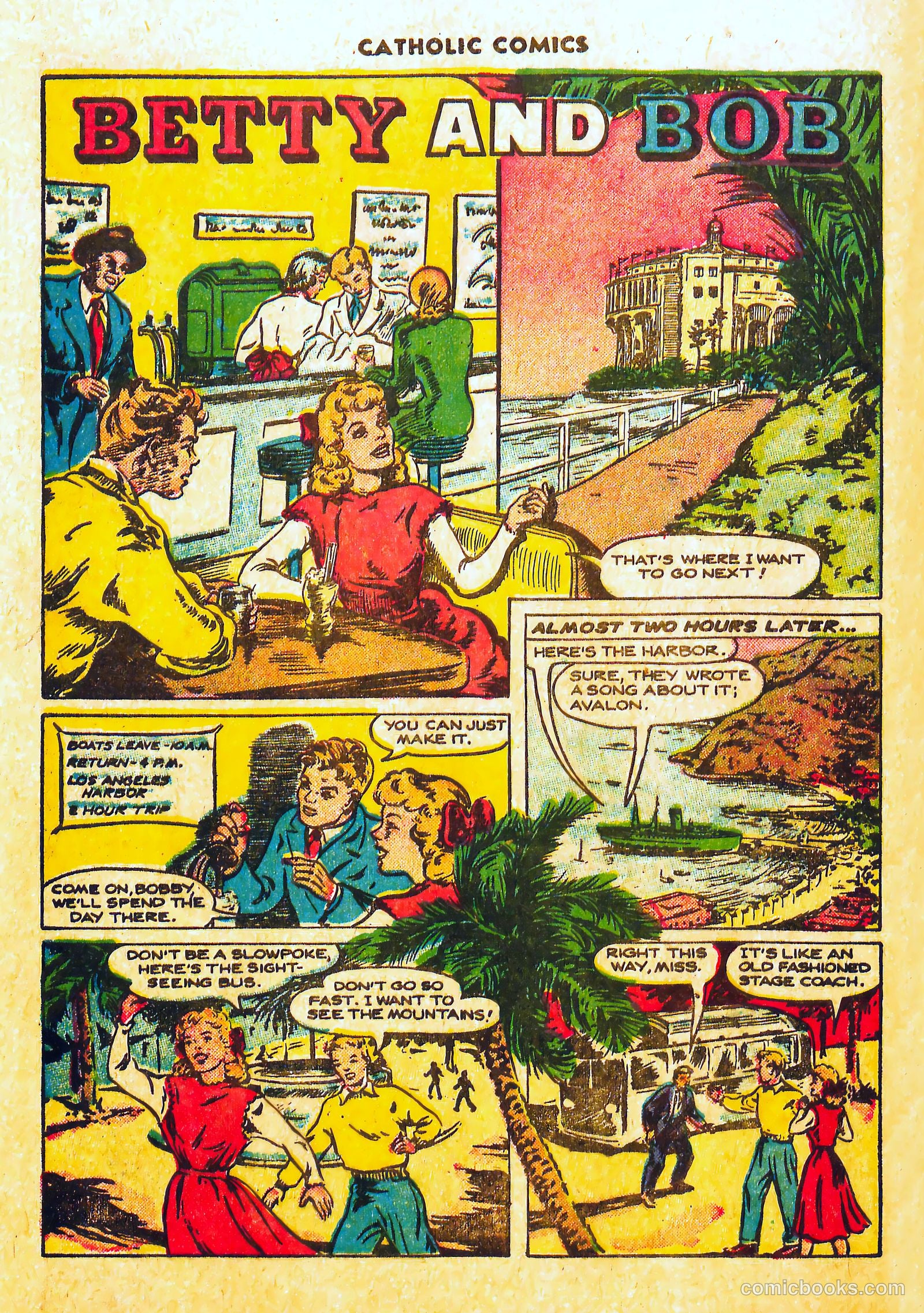 Catholic Comics #7 (1946) — page 29 of 35