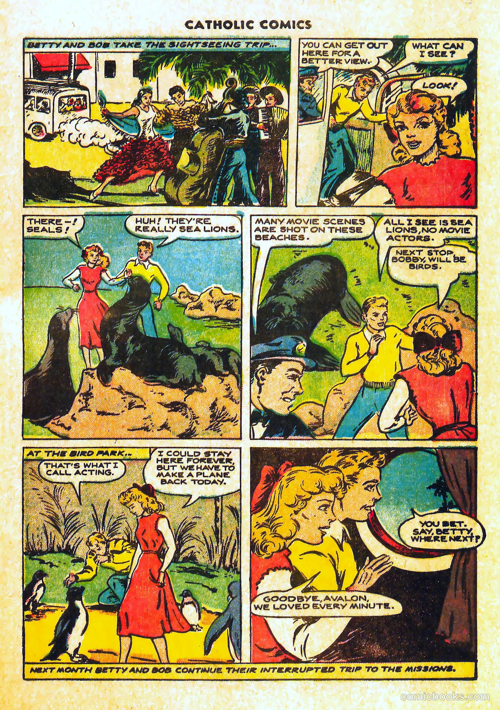 Catholic Comics #7 (1946) — page 30 of 35