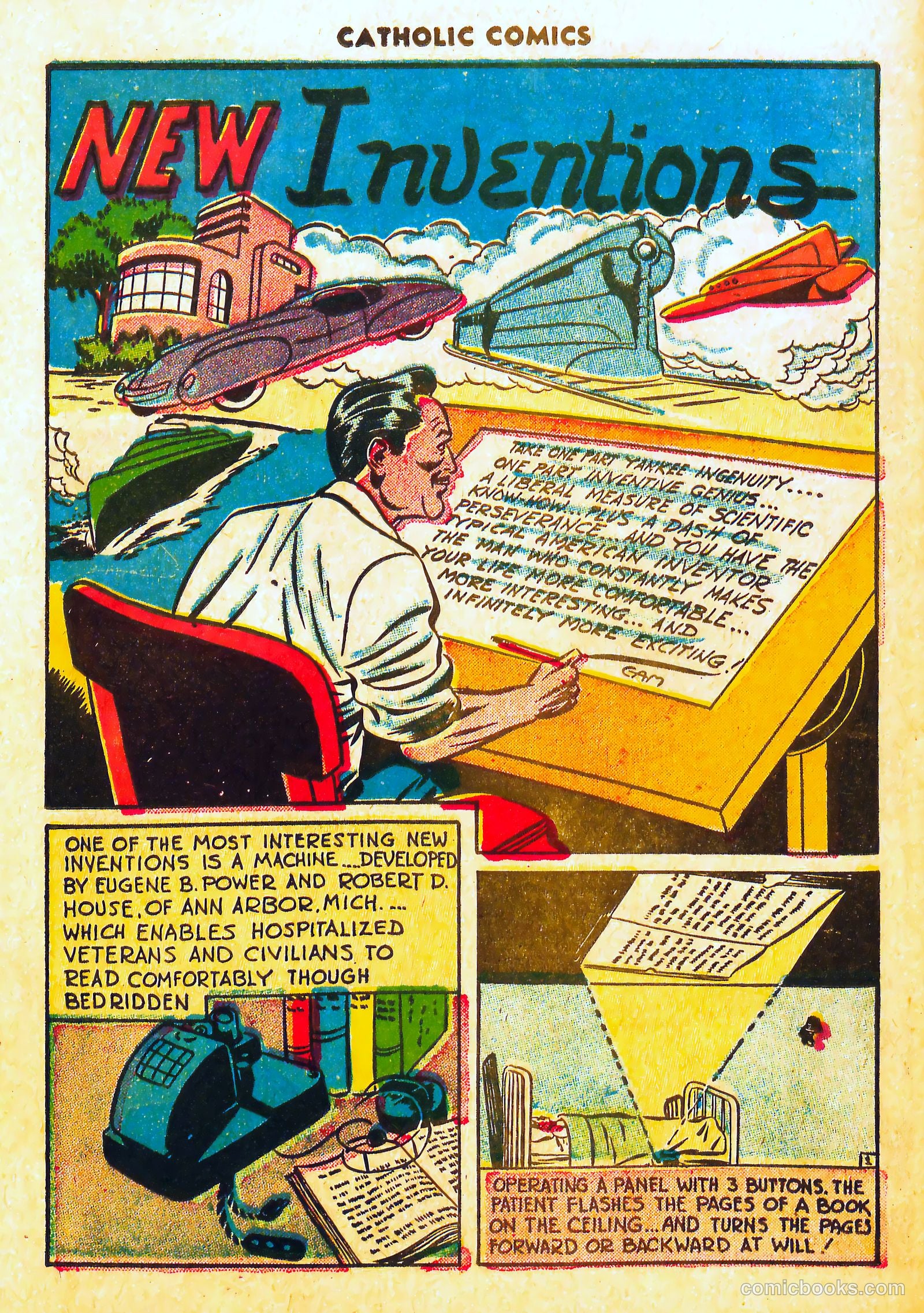 Catholic Comics #7 (1946) — page 31 of 35