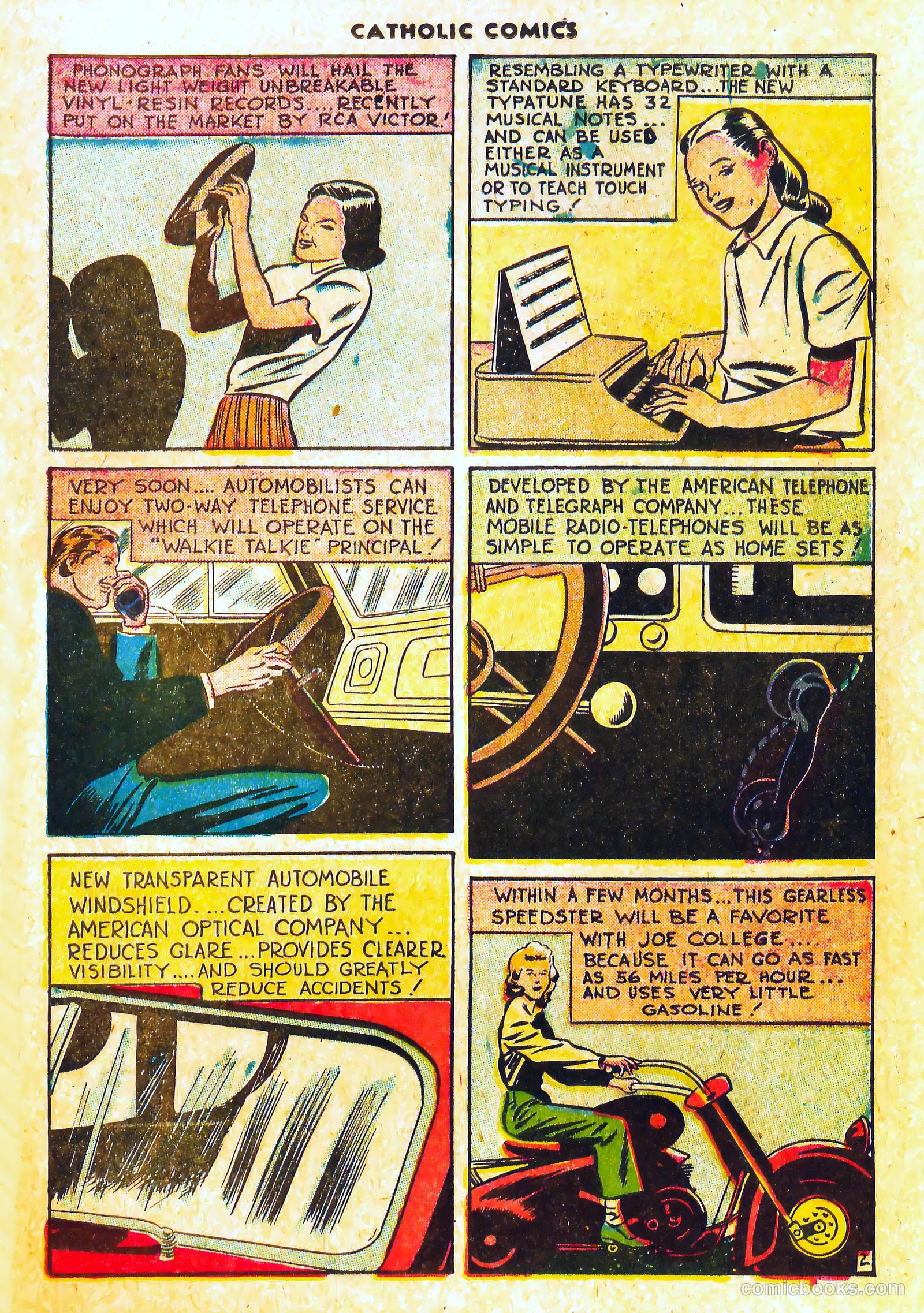 Catholic Comics #7 (1946) — page 32 of 35