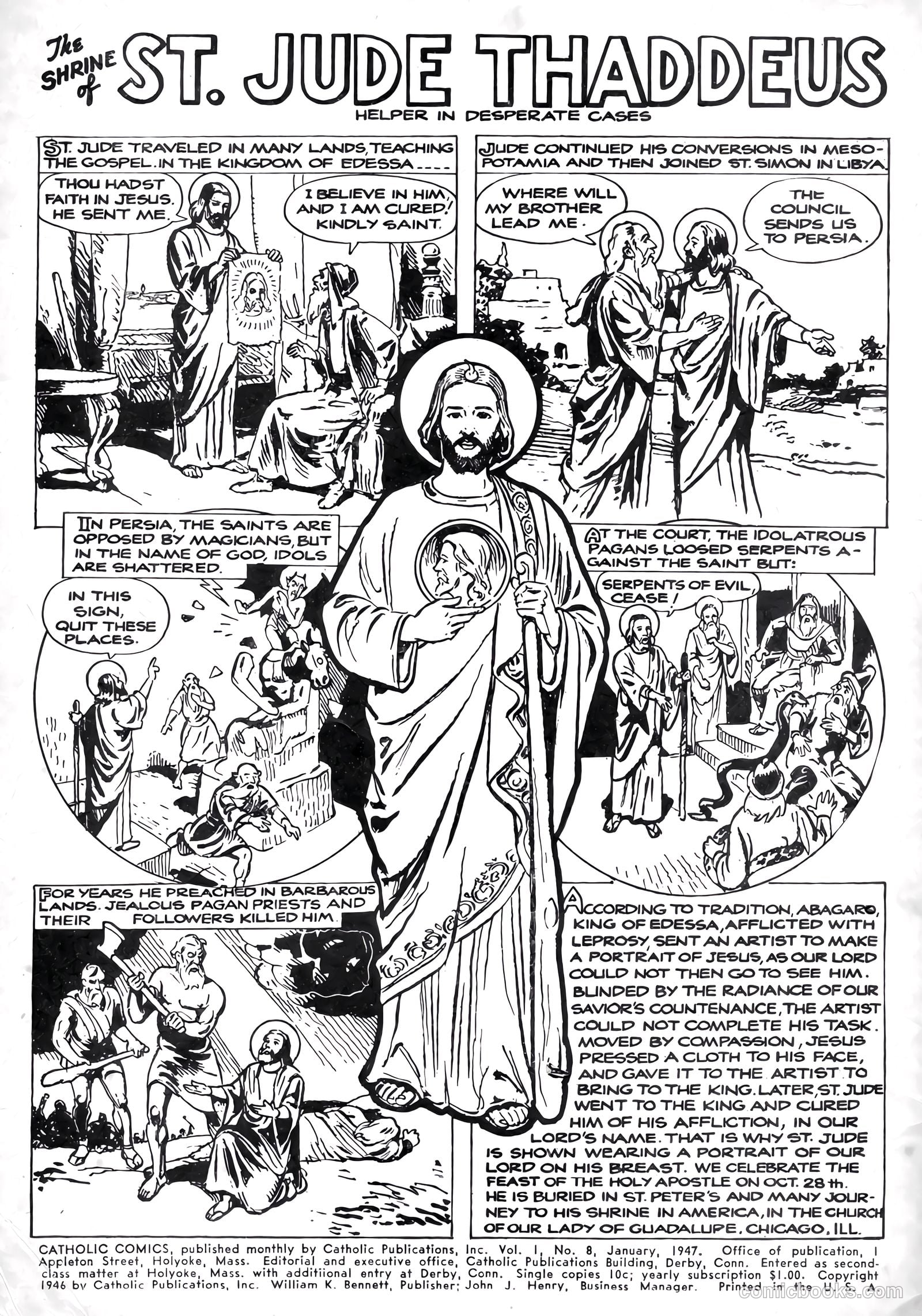 Catholic Comics #8 (1949) — page 2 of 53