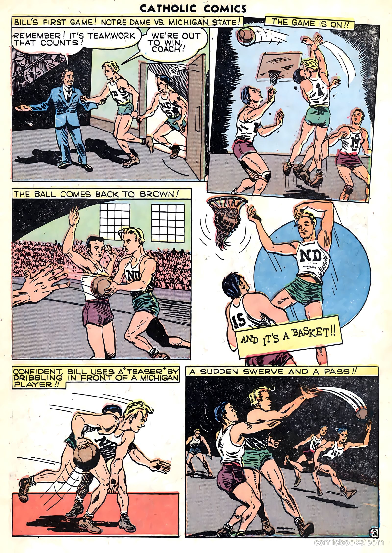 Catholic Comics #8 (1949) — page 5 of 53