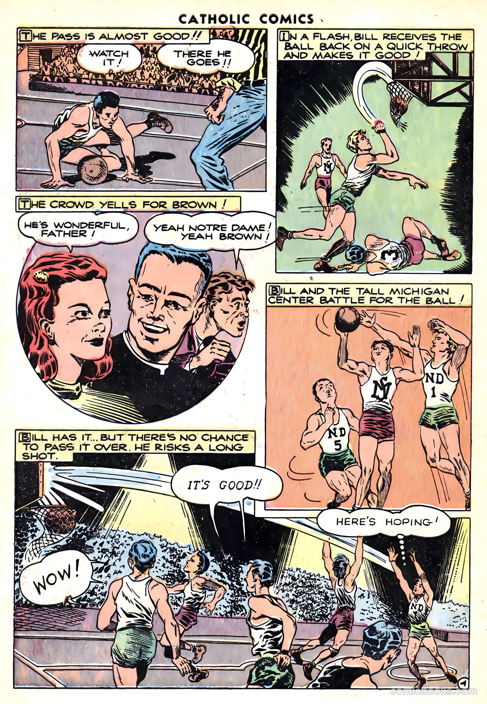 Catholic Comics #8 (1949) — page 6 of 53