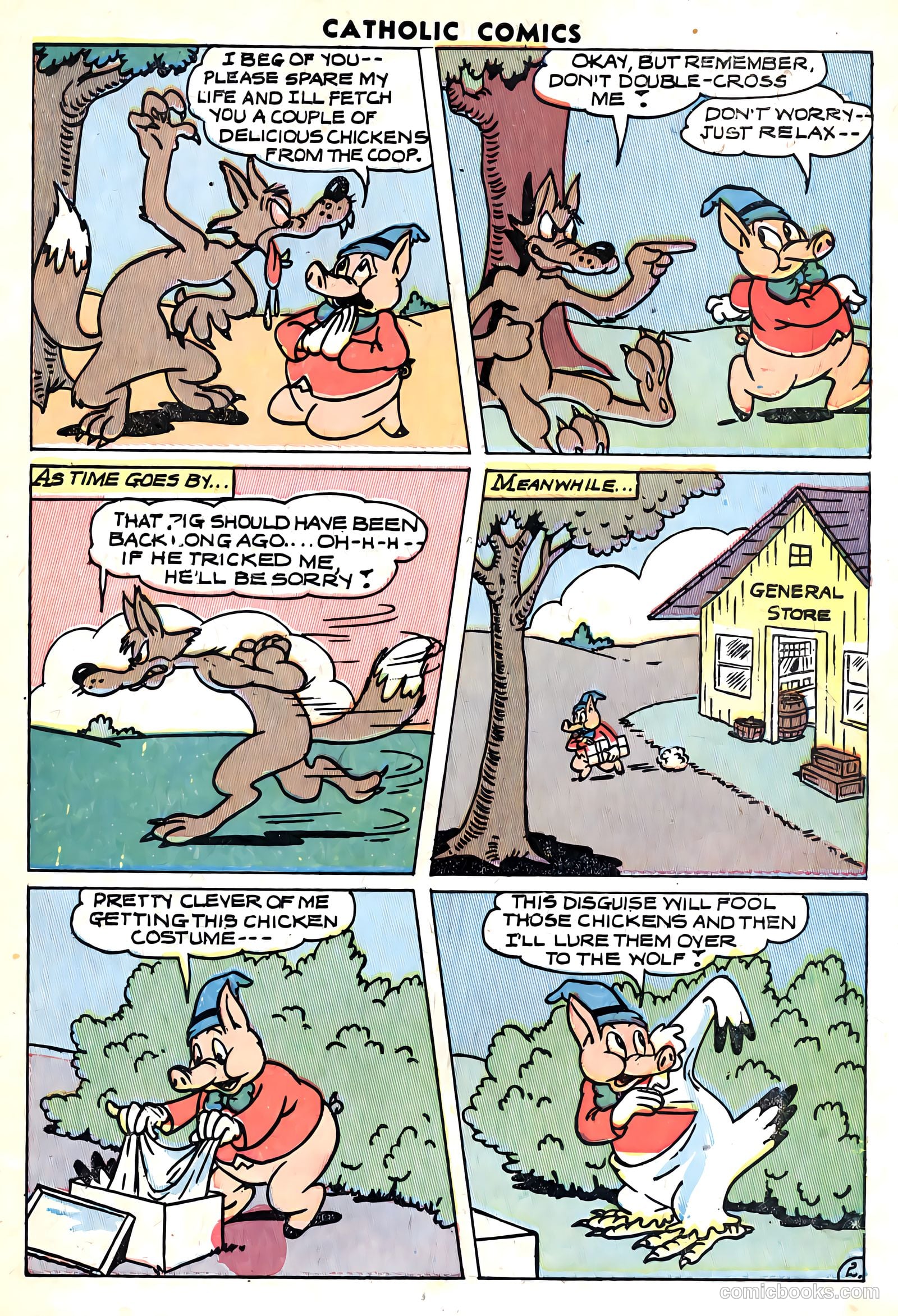 Catholic Comics #8 (1949) — page 11 of 53
