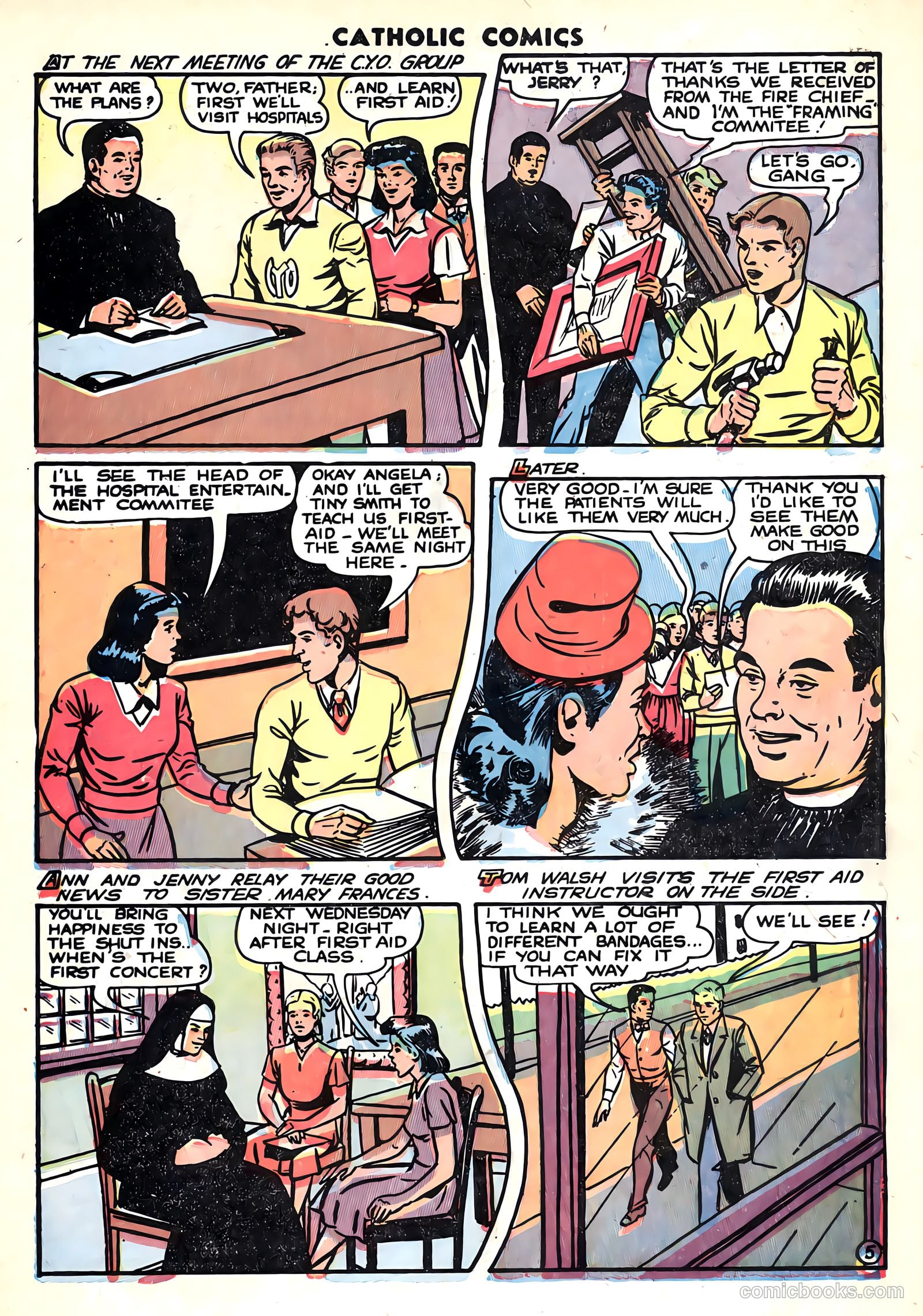 Catholic Comics #8 (1949) — page 19 of 53