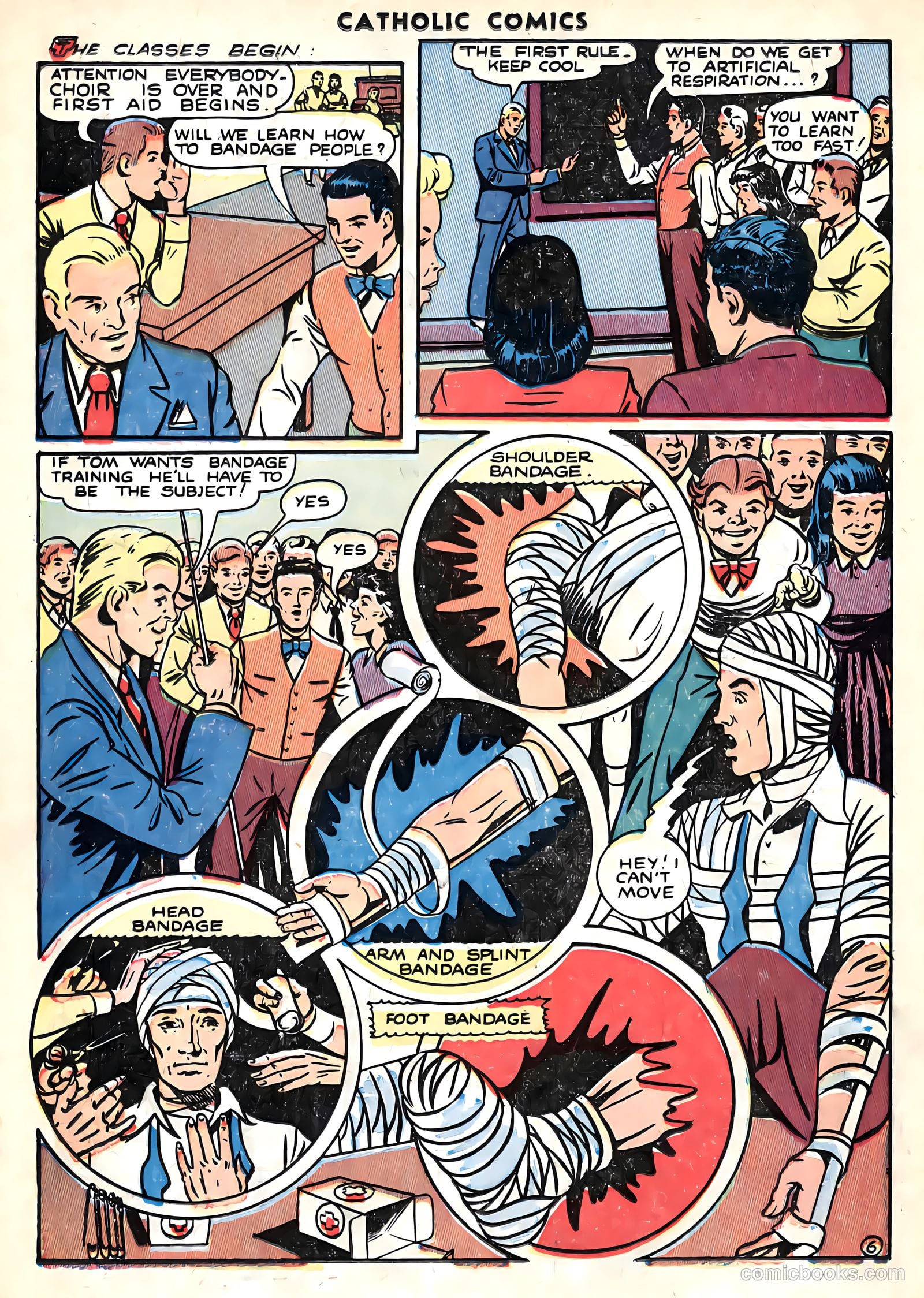 Catholic Comics #8 (1949) — page 20 of 53