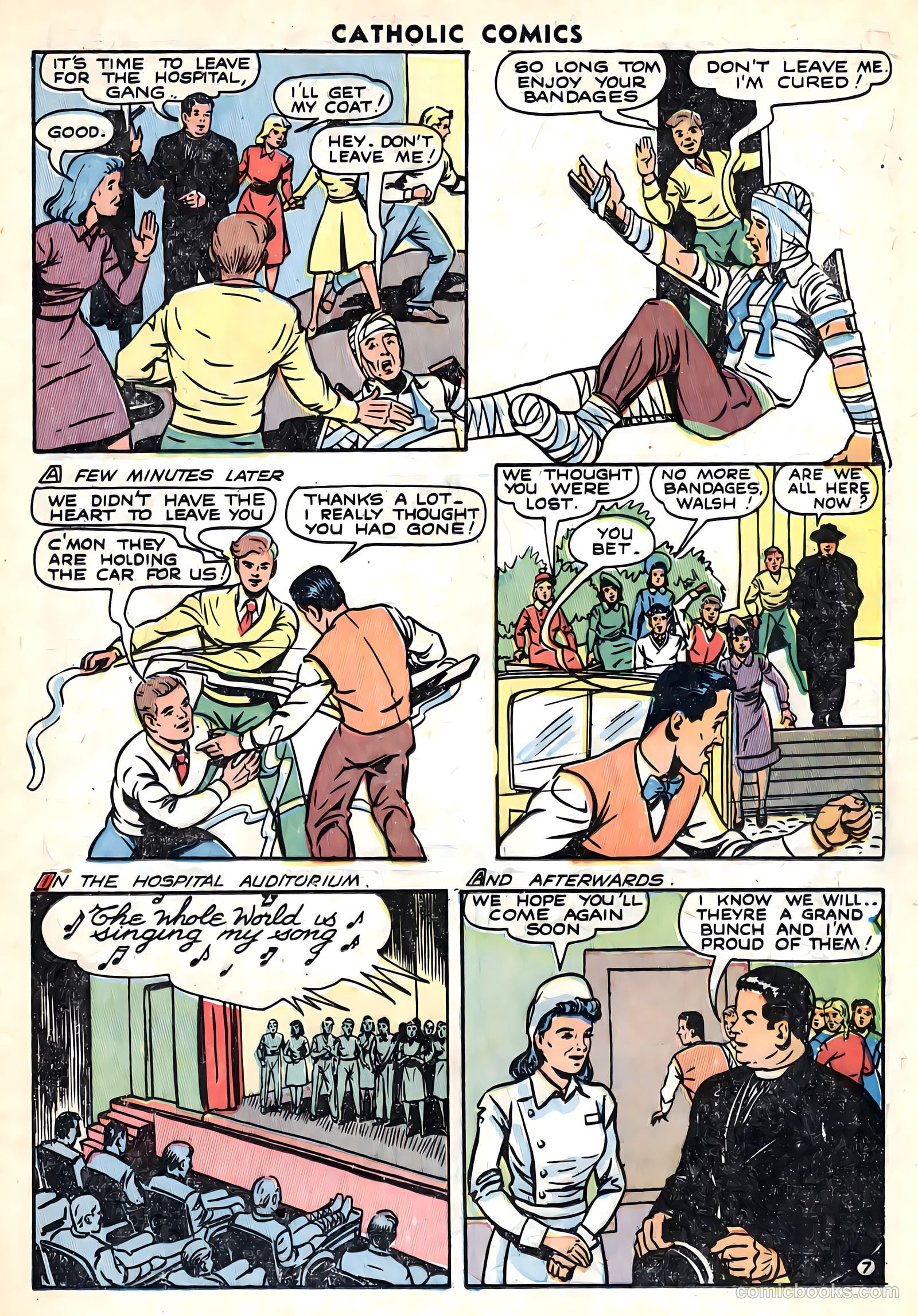 Catholic Comics #8 (1949) — page 21 of 53
