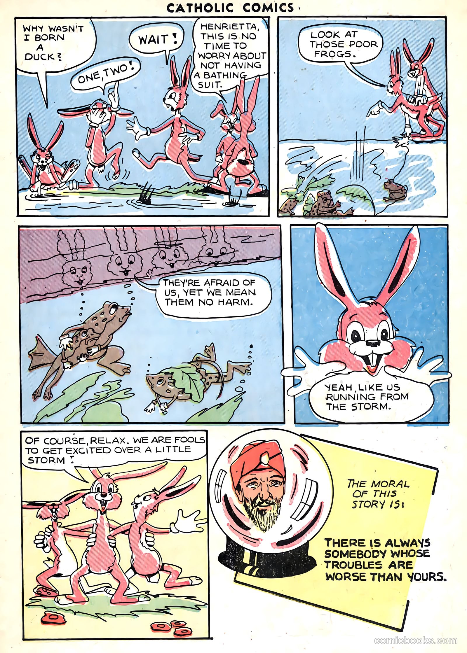 Catholic Comics #8 (1949) — page 25 of 53