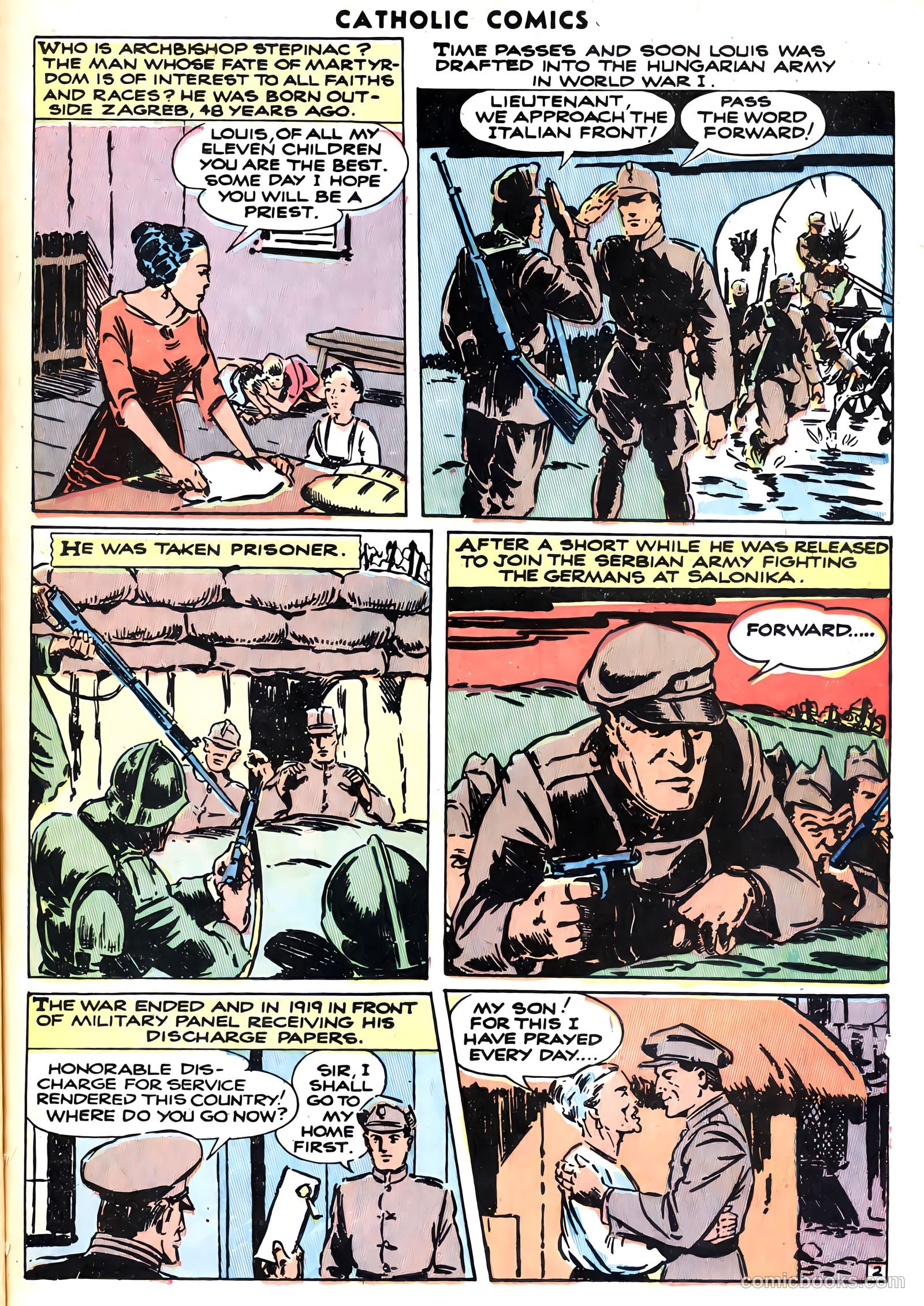 Catholic Comics #8 (1949) — page 37 of 53